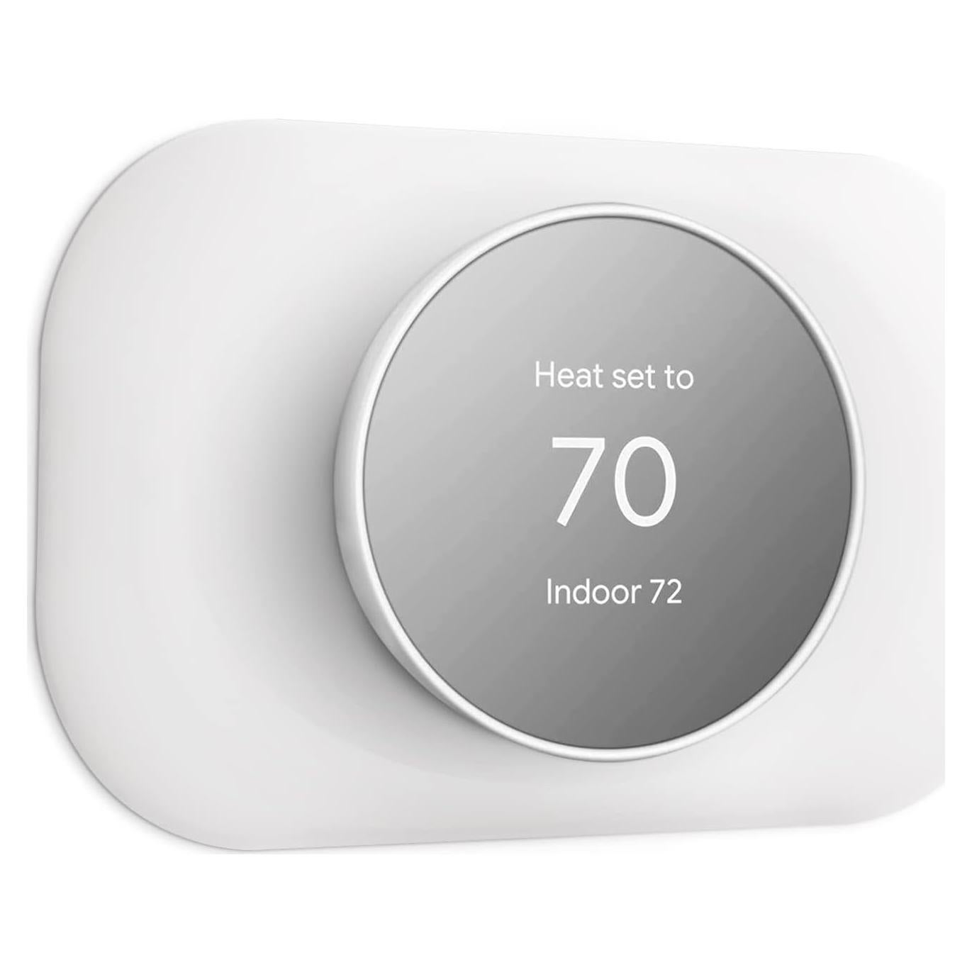 Placa de Pared para Termostato Nest Petrichor GWPC-01 Blanca