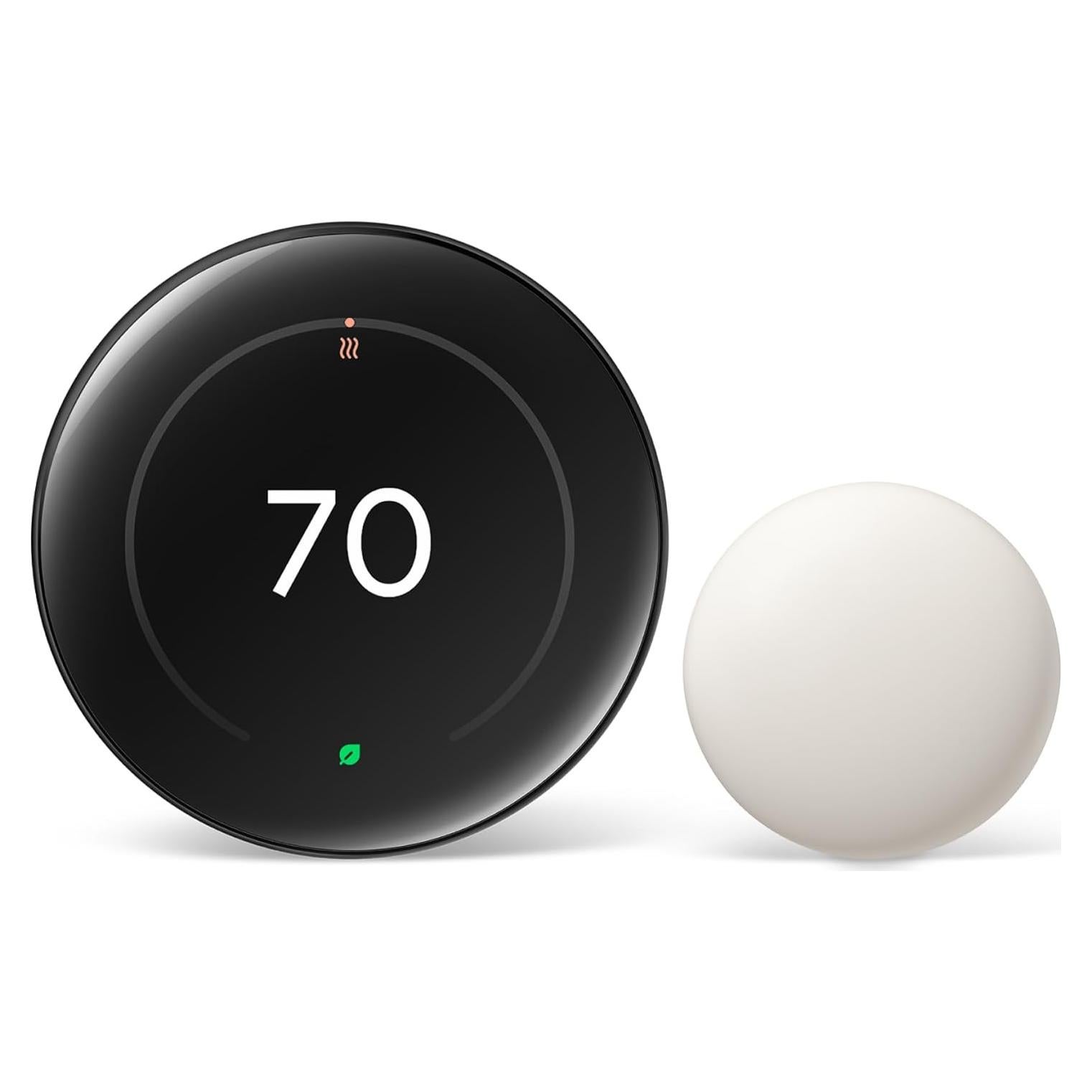 Termostato Inteligente Google Nest 4ta Gen + Sensor Temperatura