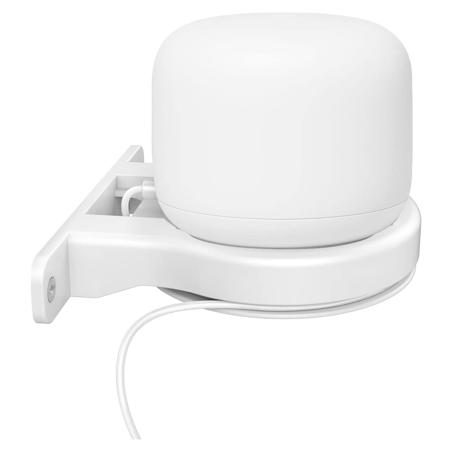 Soporte de Pared Delidigi para Router Google Nest WiFi - Blanco