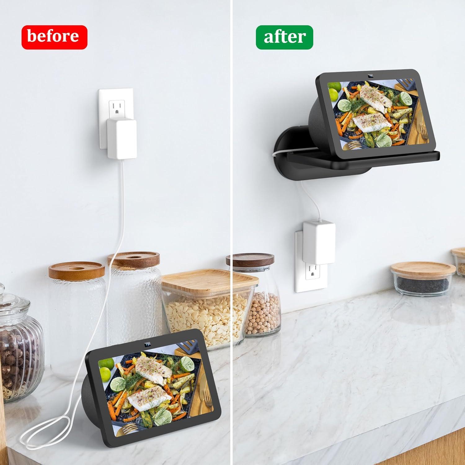 Soporte de Pared PlusAcc para Show 8 y Google Nest Hub Max