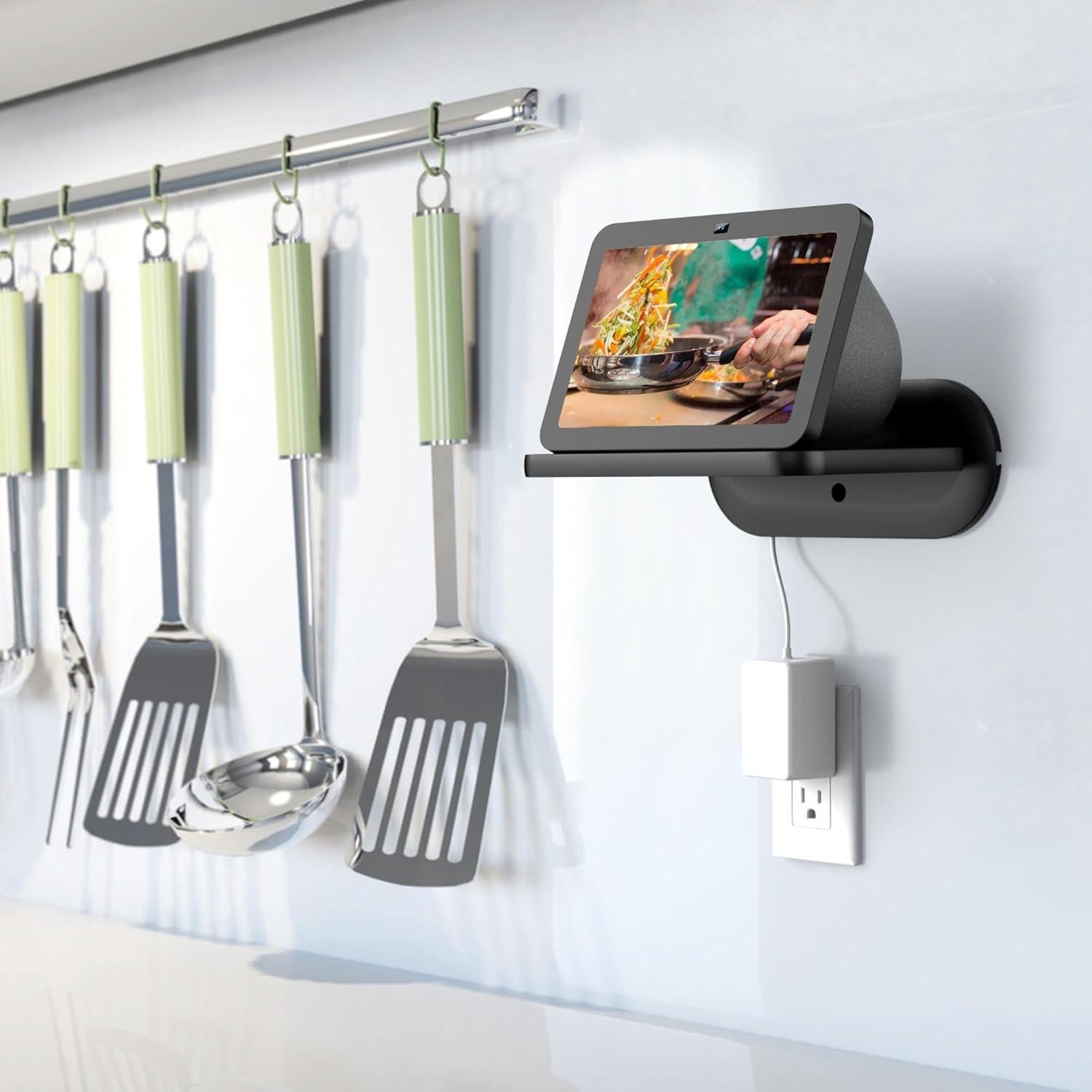 Soporte de Pared PlusAcc para Show 8 y Google Nest Hub Max