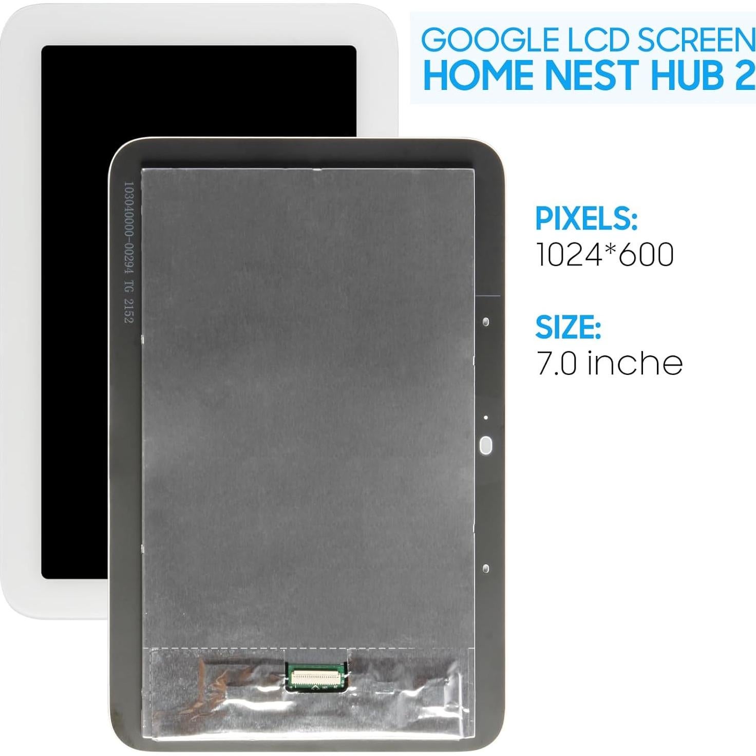 Reemplazo Pantalla LCD Google Home Nest Hub 2da Gen 7"