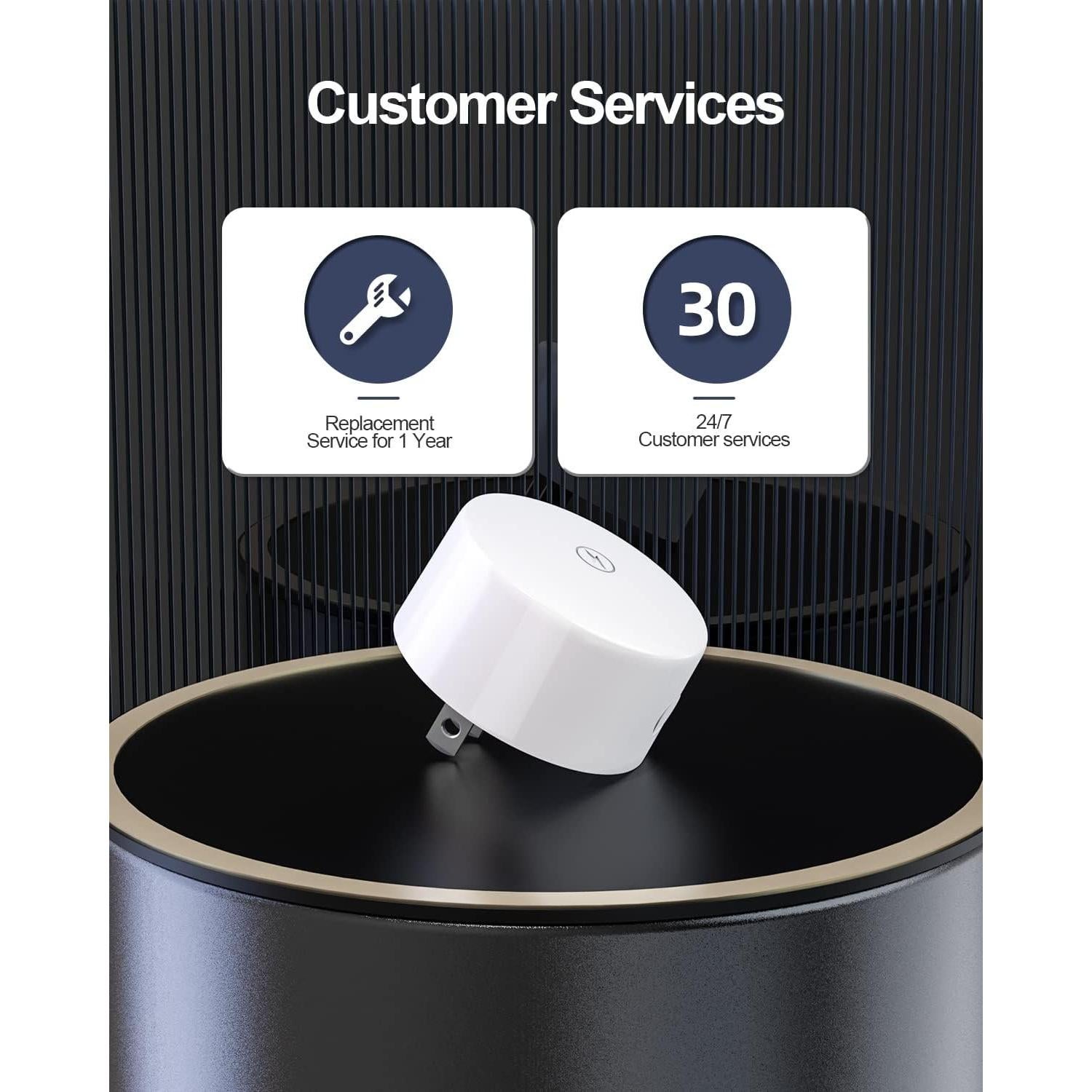 Cable de Alimentación 15W Pwept para Google Home Hub y Nest Hub