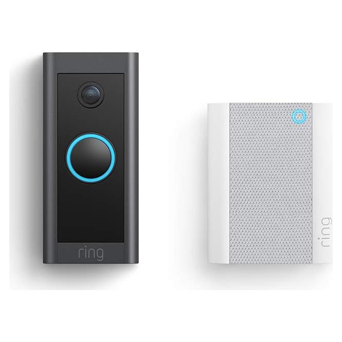 Video Doorbell Wired with Ring Chime
