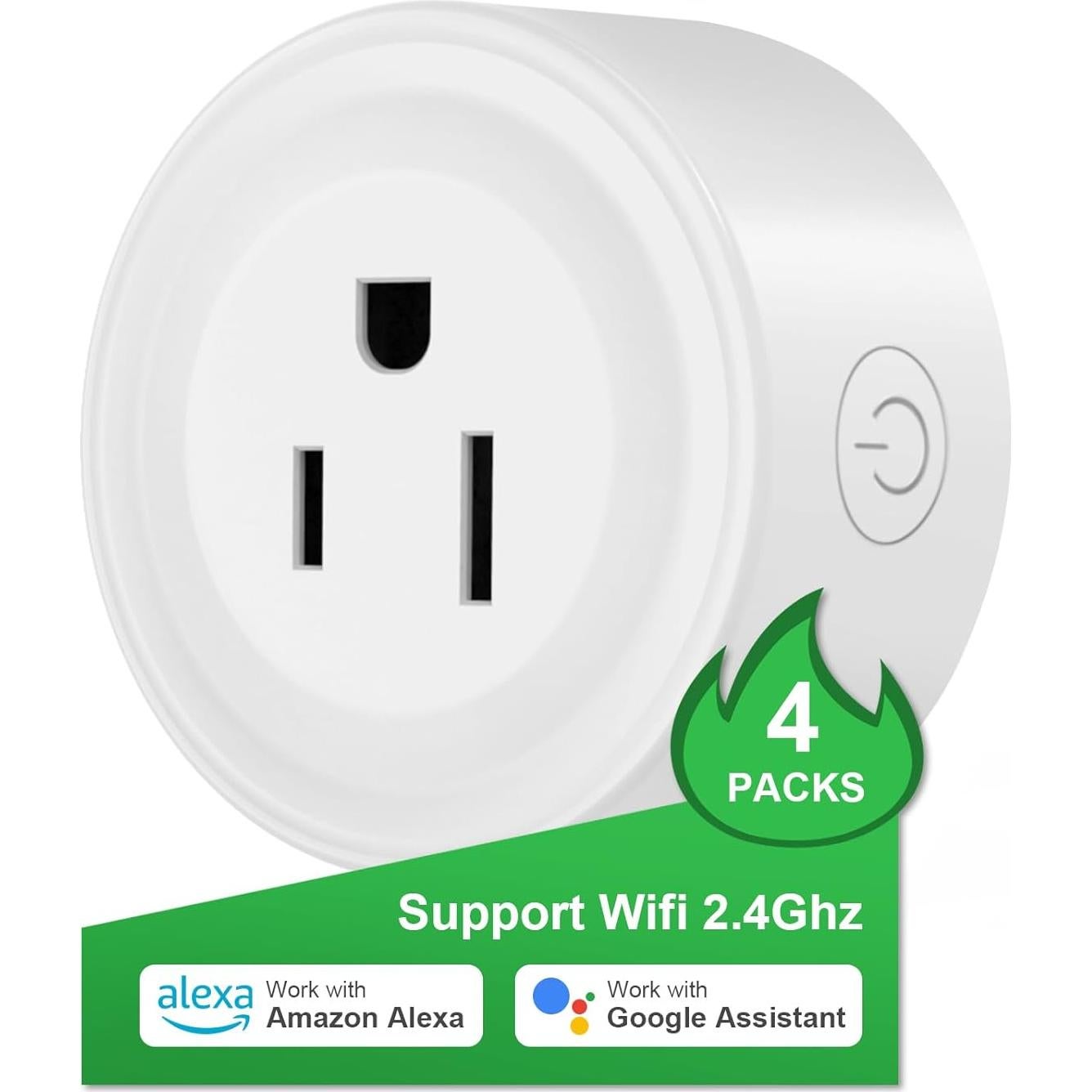 Enchufe Inteligente Filotimo WiFi 4 Salidas Control Remoto