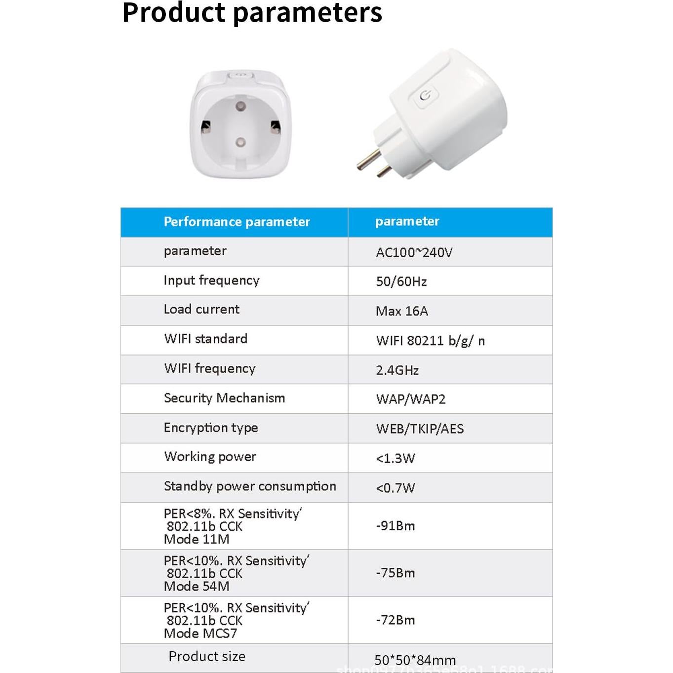 Enchufe Inteligente Homekit ngnsky 16A Control Voz Siri