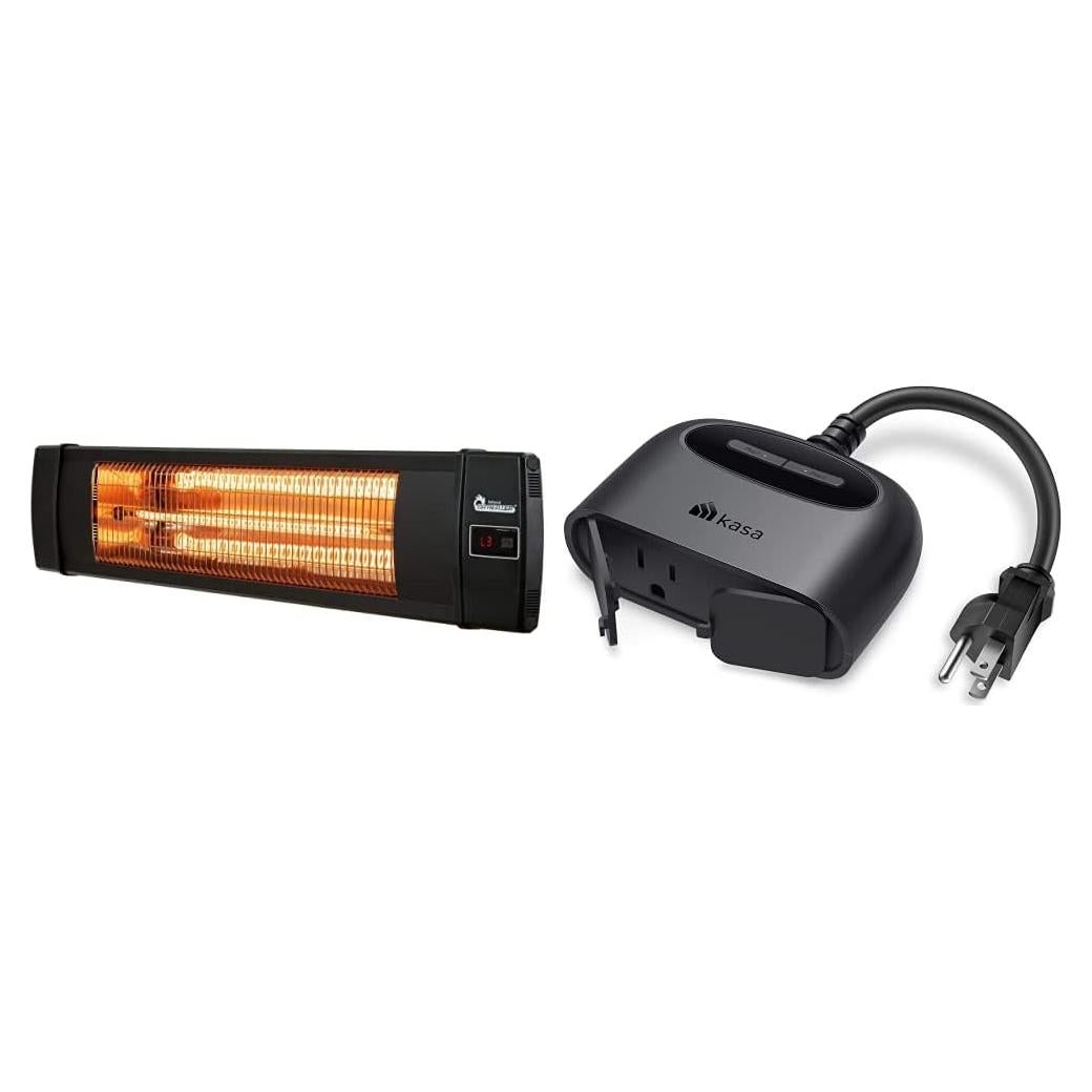Calentador Infrarrojo Dr Infrared 1500W + Enchufe Inteligente Kasa