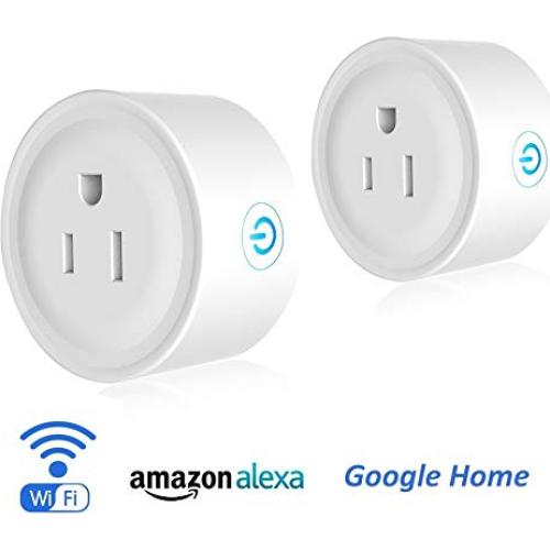 Enchufe Inteligente WiFi Deco Gear 4 Pack Compatible Alexa
