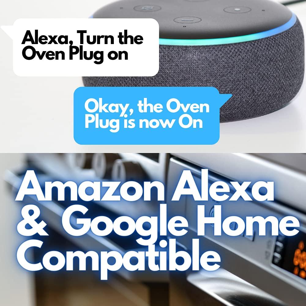 Enchufe Inteligente MOBI WiFi Mini, Compatible con Alexa y Google Home