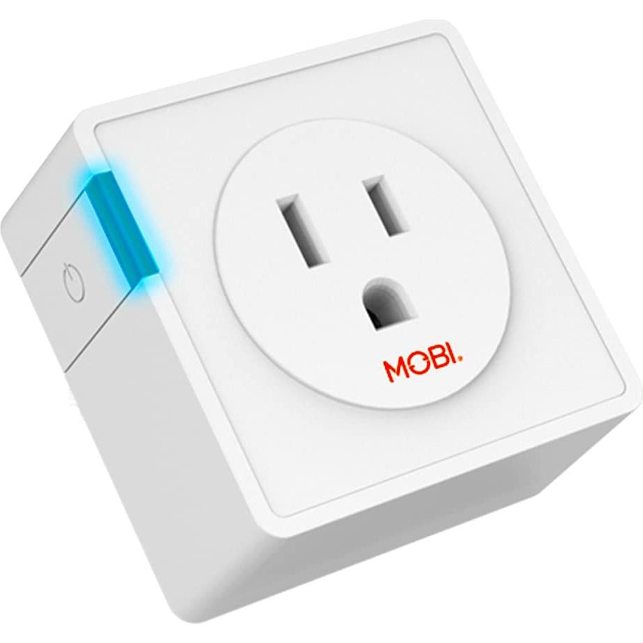Enchufe Inteligente MOBI WiFi Mini, Compatible con Alexa y Google Home
