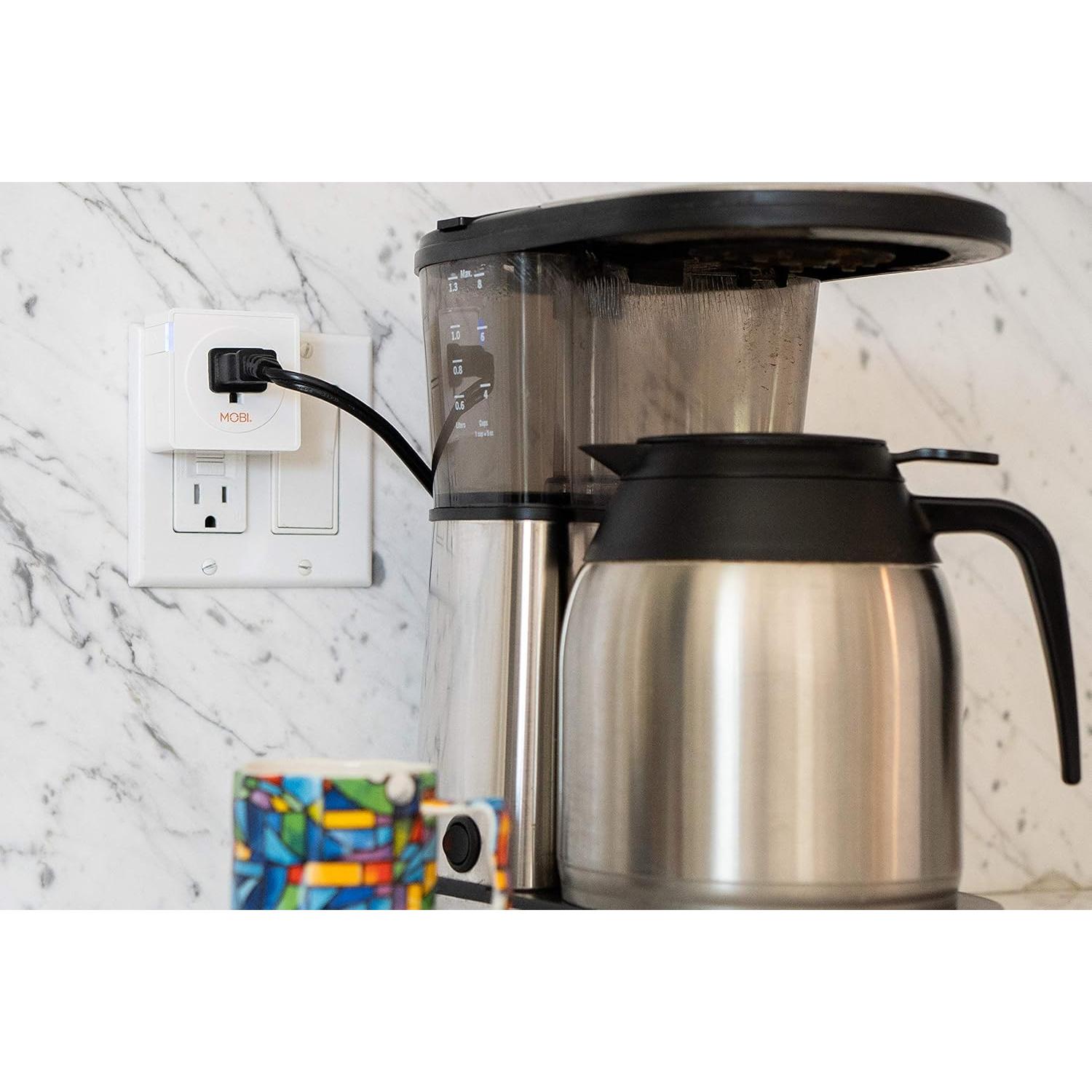 Enchufe Inteligente MOBI WiFi Mini, Compatible con Alexa y Google Home