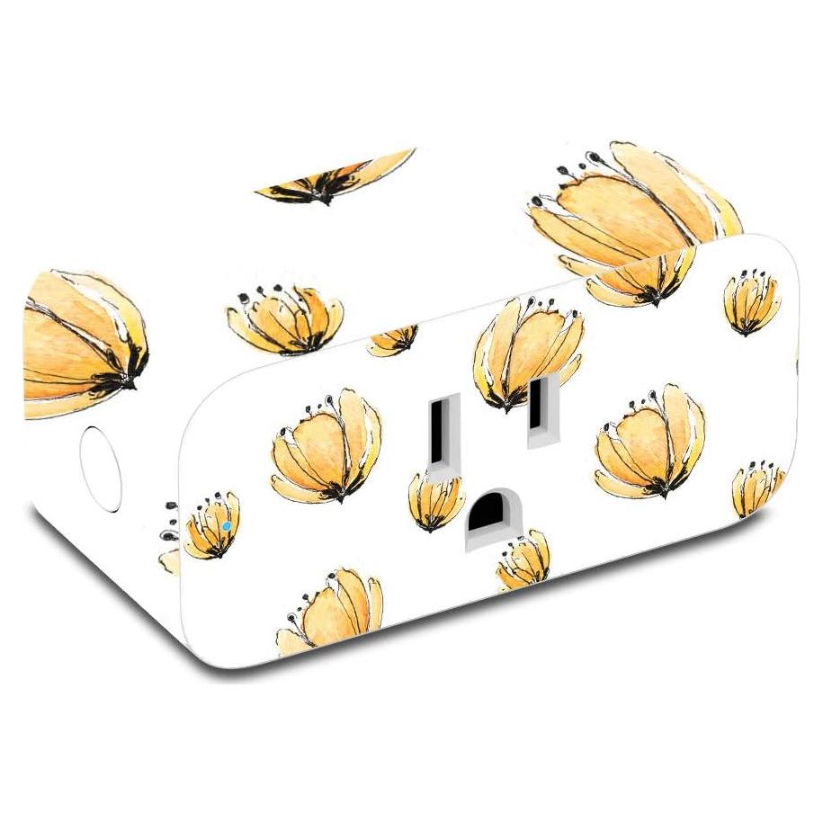 Piel de Vinilo MightySkins para Enchufe Inteligente - Amapola Amarilla