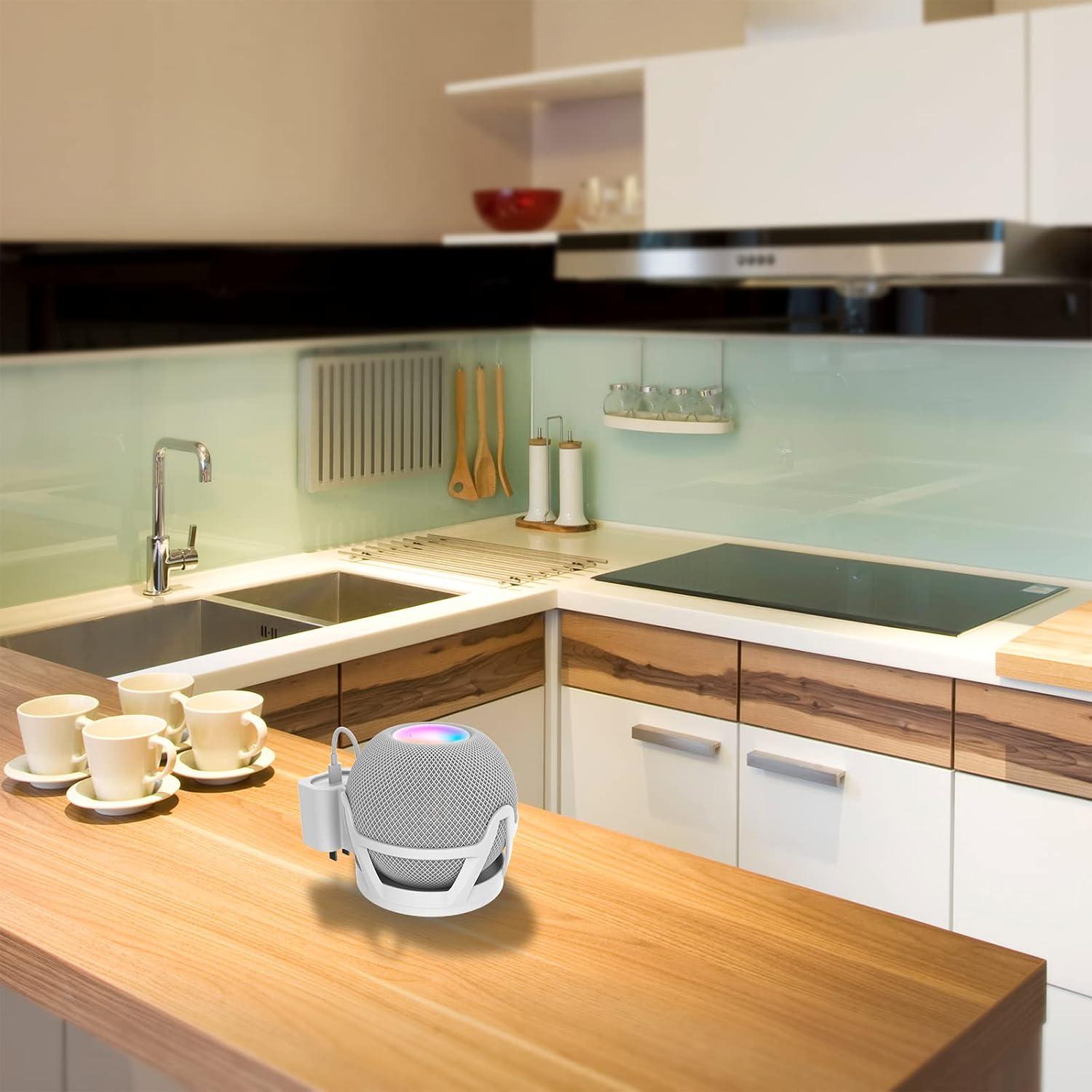 Soporte de pared VOMA para HomePod Mini - Blanco, sin tornillos