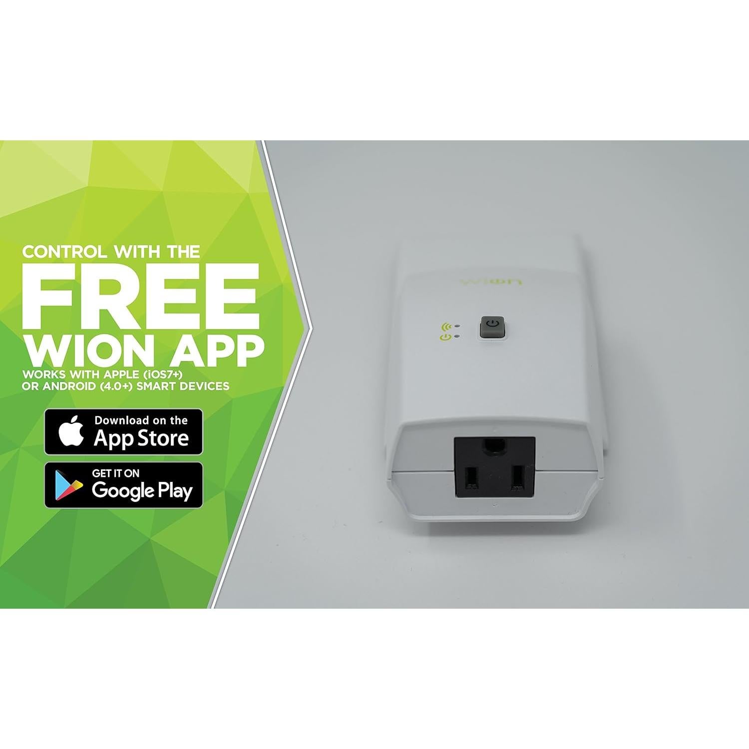 Enchufe WiFi Inteligente Woods WiOn 50050 Blanco 15A 1000W