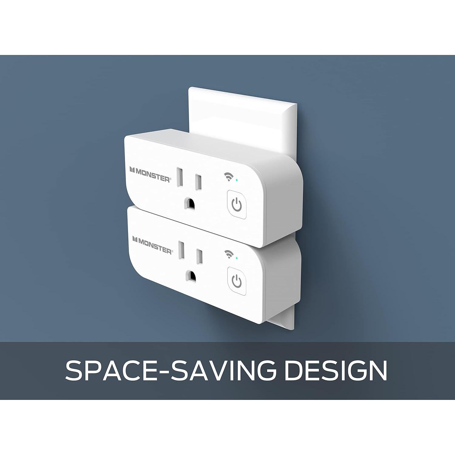 Enchufe Inteligente Monster MSPLUG WiFi Control por Voz