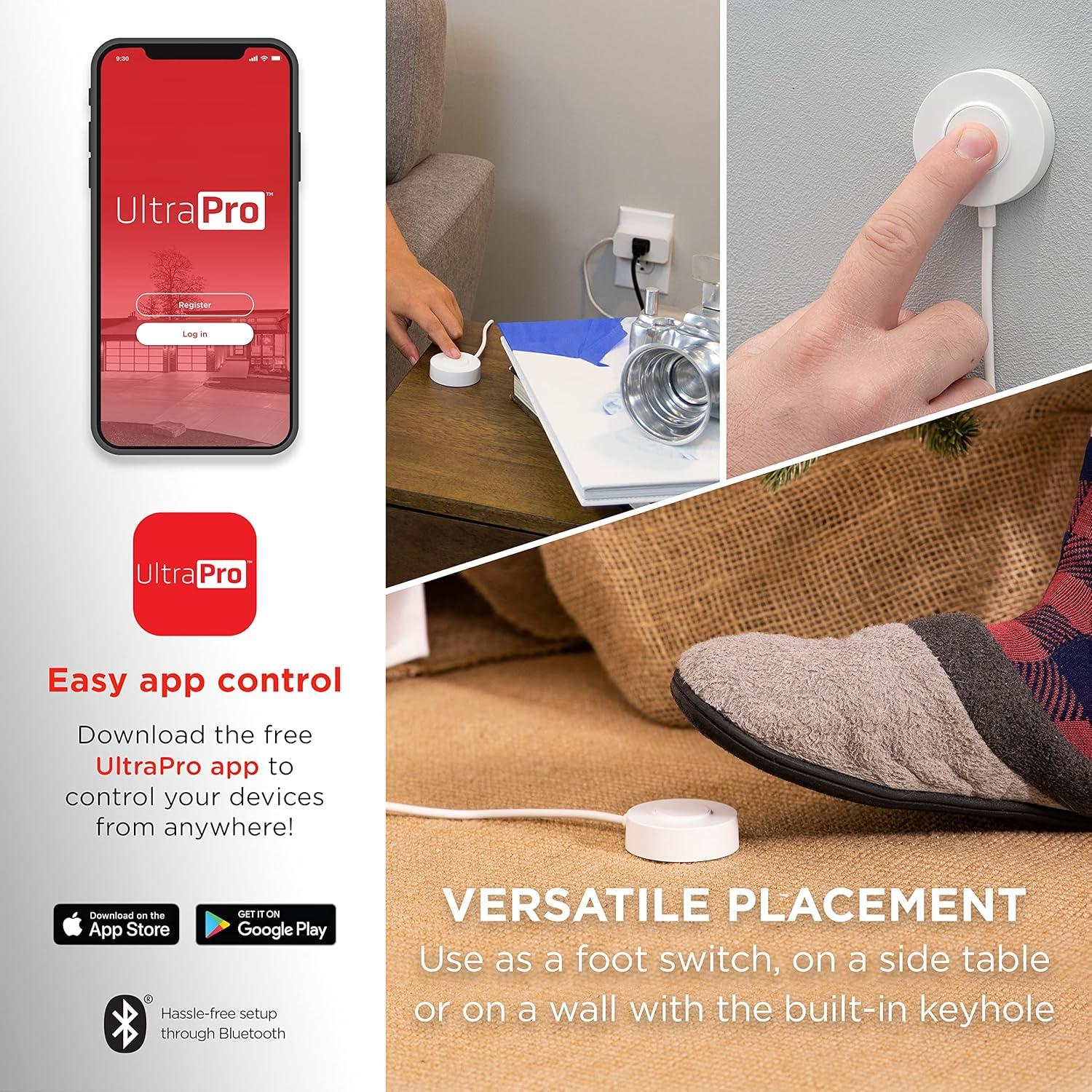 Enchufe Inteligente WiFi UltraPro 60342 con Tether 1.52m