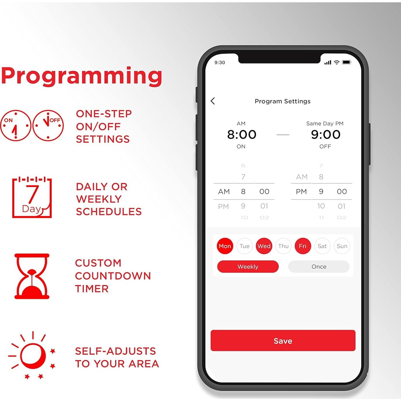 Enchufe Inteligente WiFi UltraPro 60342 con Tether 1.52m
