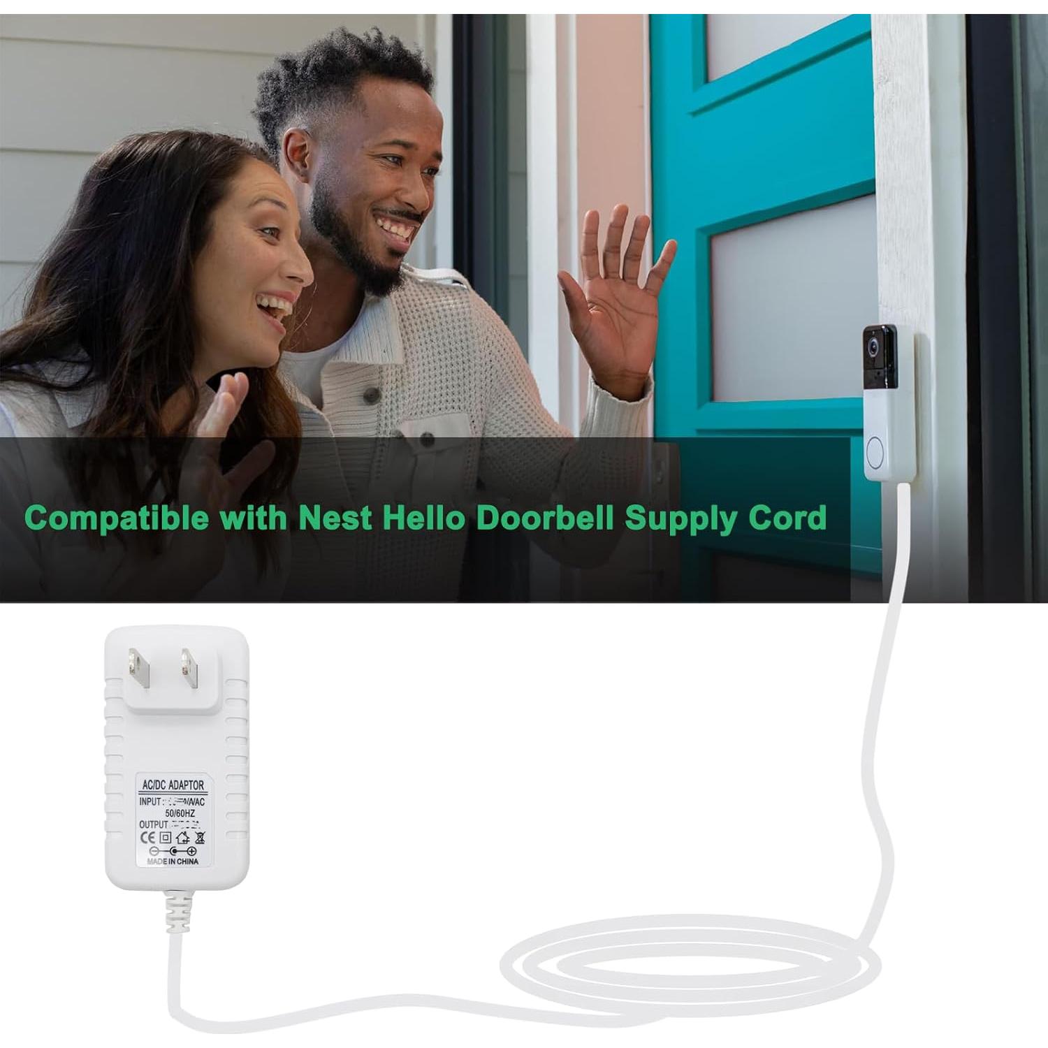 Adaptador C Wire PDEEY para Timbrés Ring y Nest 7.92 m