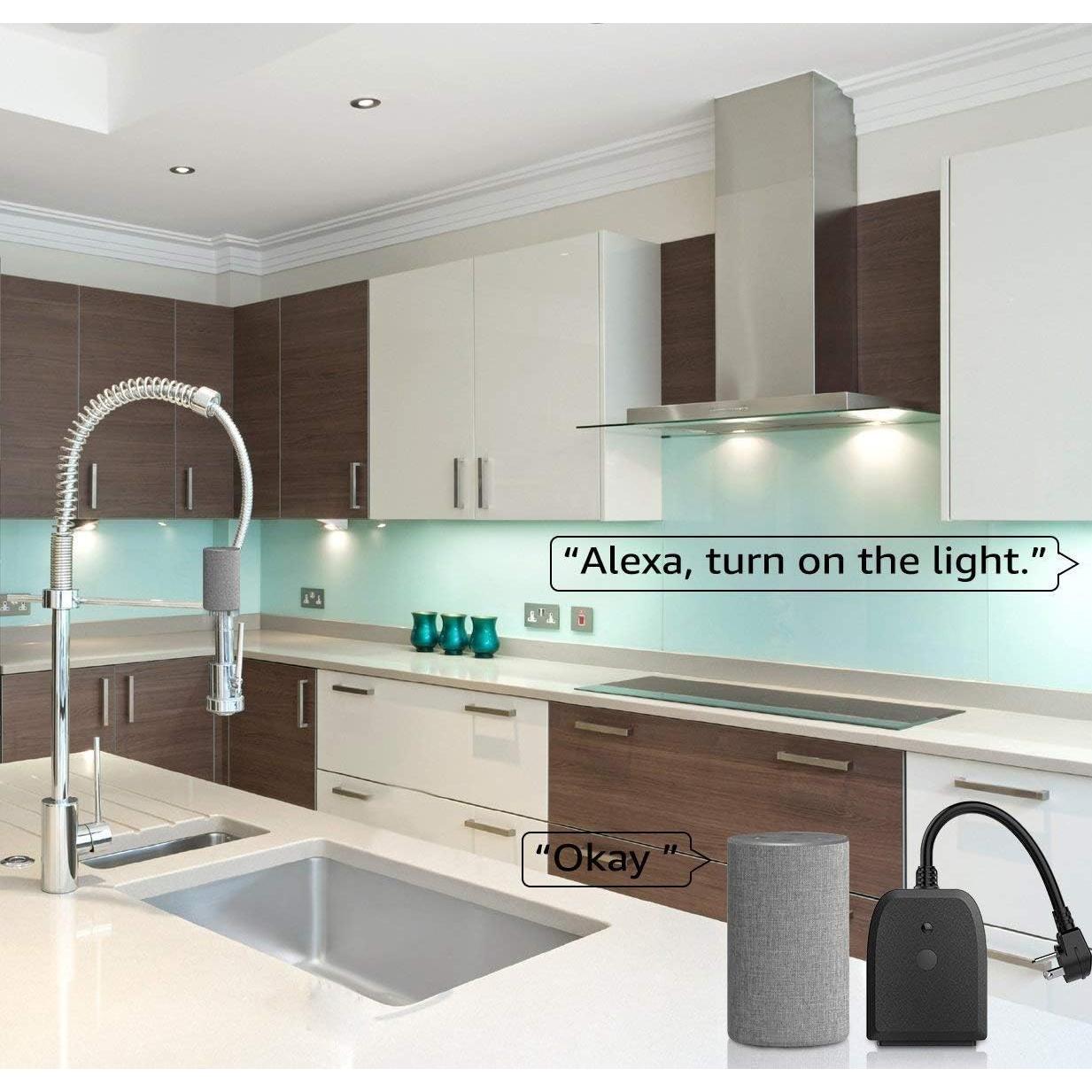 Enchufe Inteligente Exterior TORCHSTAR 2-en-1 WiFi IP44