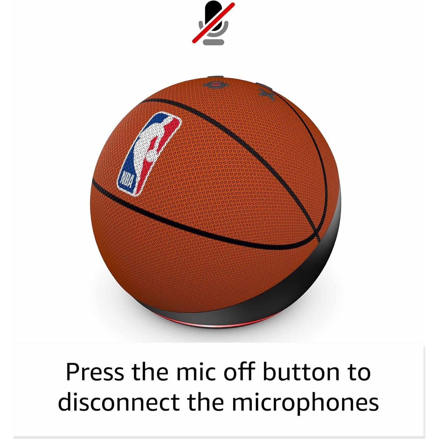 Echo Dot (newest model) | Officially Licensed NBA Limited-Edition