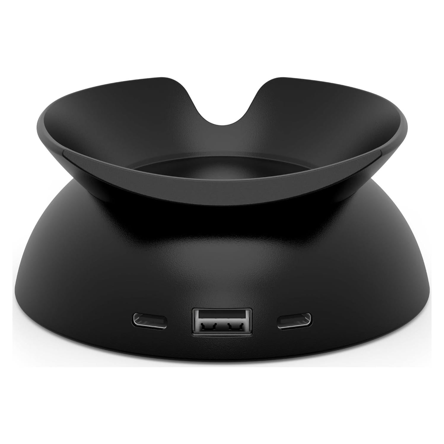 Made for Amazon Stand with USB-C and USB-A Charging Ports for Echo Spot (2024 Release)
