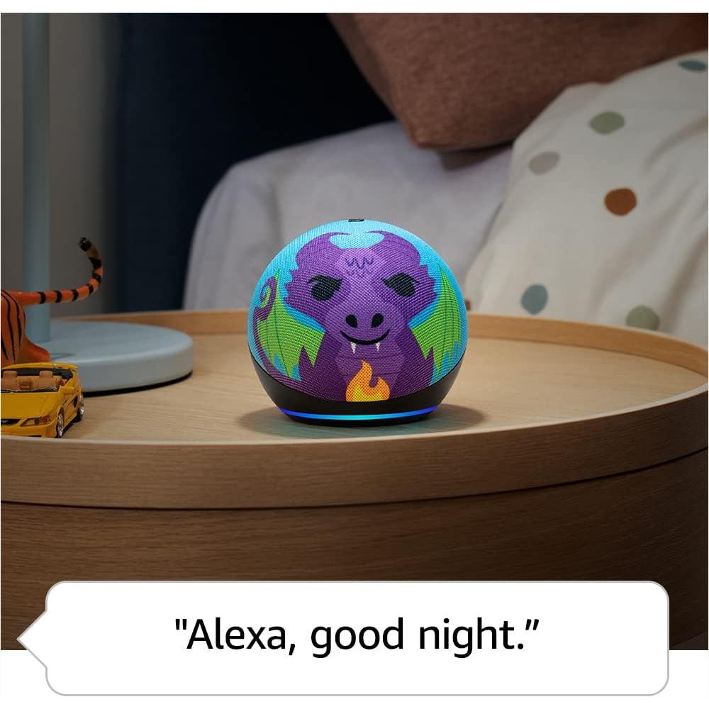 Echo Dot (5th Gen) Kids Owl with Echo Glow