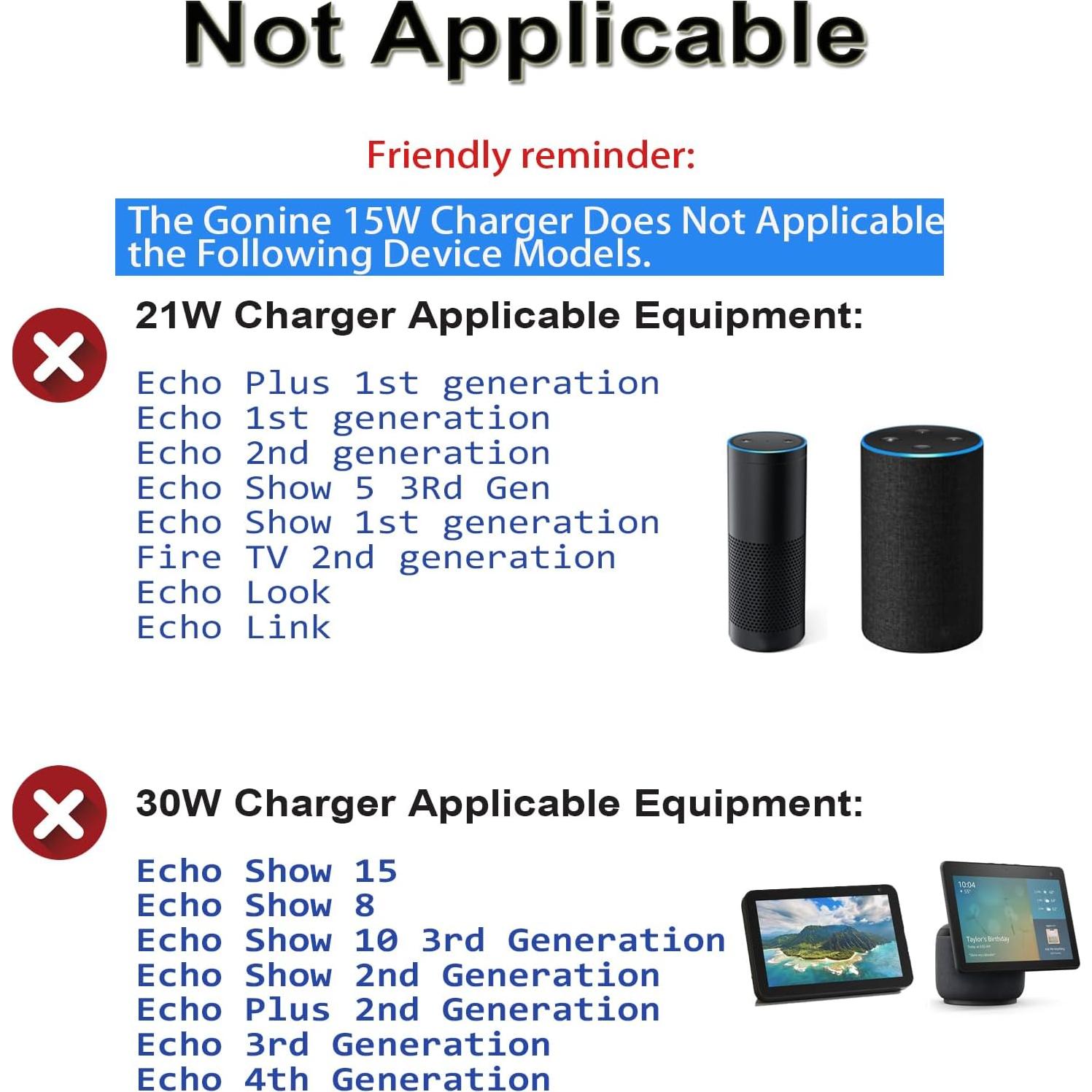 Cable de Alimentación 15W ShenZhen para Echo Dot 3ra/4ta/5ta Gen