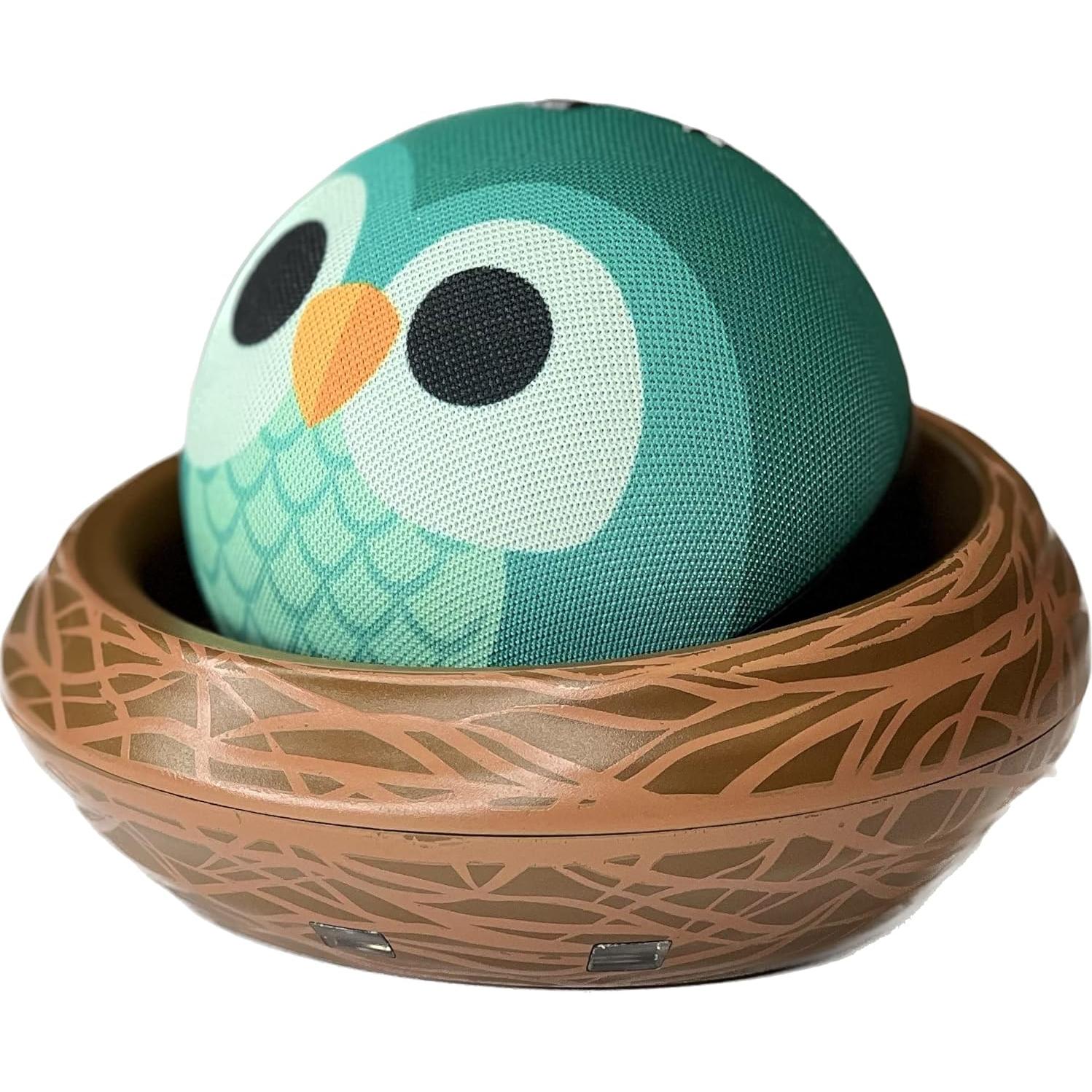 Owl Nest Stand for Echo Dot (5th Gen) Kids