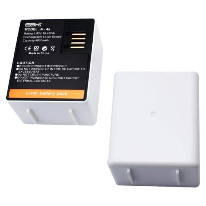 Paquete de 2 Baterías Recargables 3.85V para Arlo Pro 3/4/5/Ultra