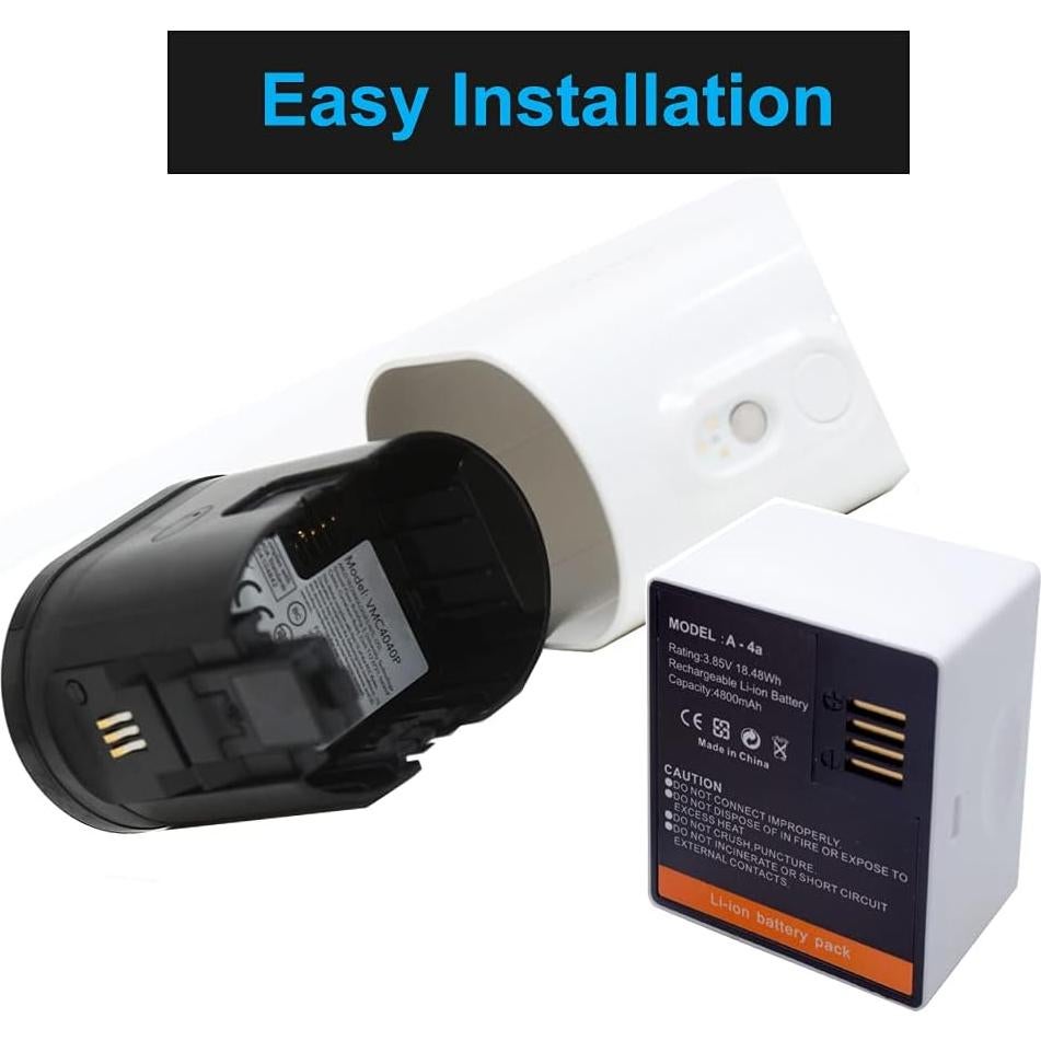 Paquete de 2 Baterías Recargables 3.85V para Arlo Pro 3/4/5/Ultra