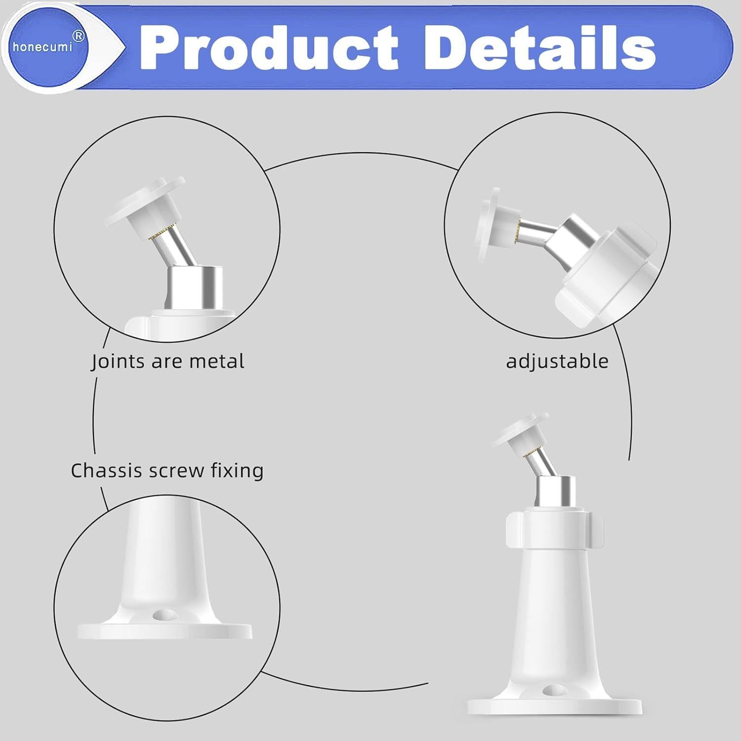 Soporte Arlocam honecumi 2-pack para cámaras Arlo ajustable