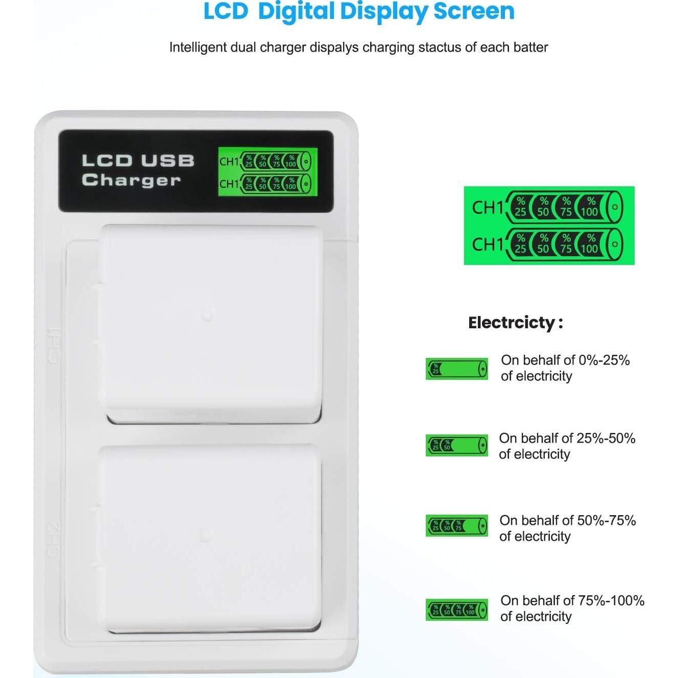 Paquete de 2 Baterías A-4a para Cámaras Arlo Pro 3/4/5S 2K