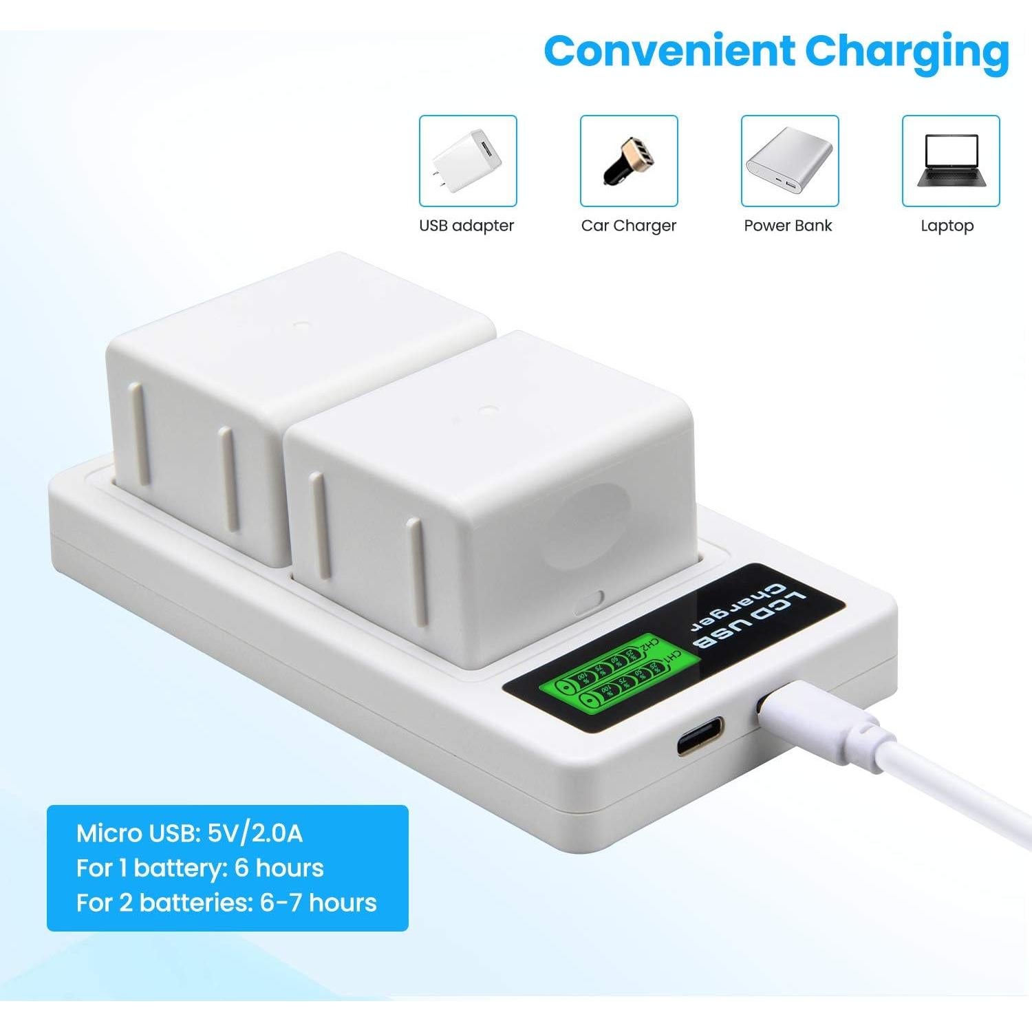 Paquete de 2 Baterías A-4a para Cámaras Arlo Pro 3/4/5S 2K