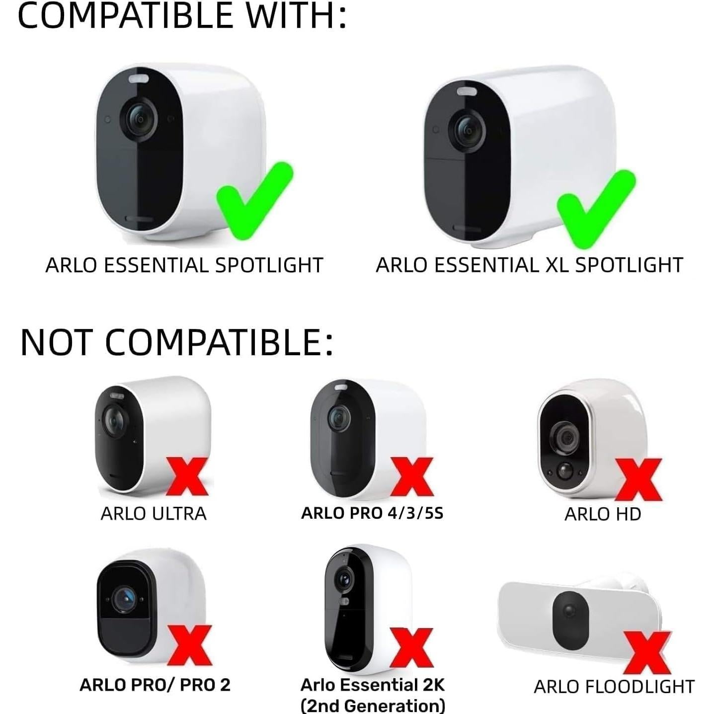 Cargador Solar GENDOING 3 Piezas para Cámara Arlo 5W 5V