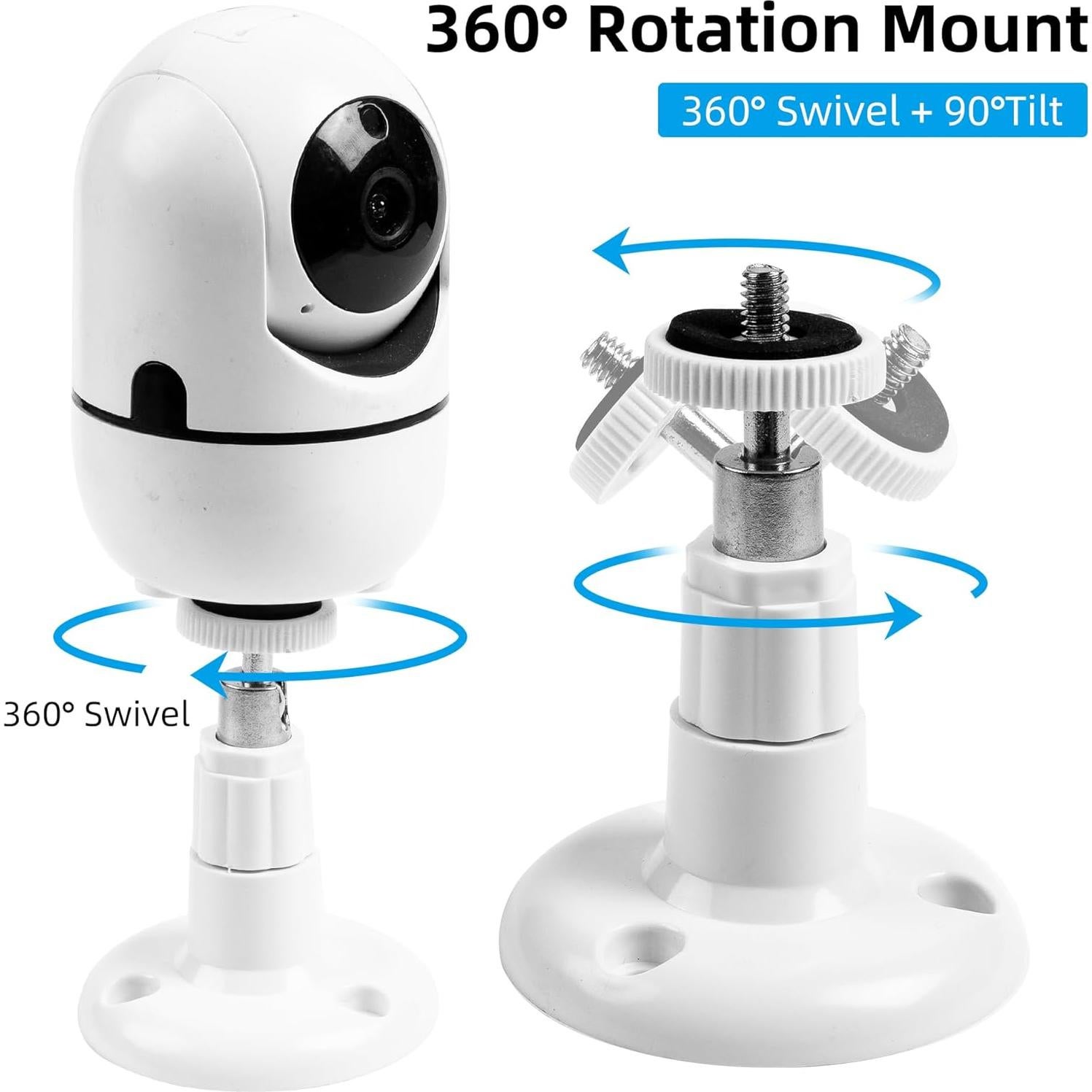 Soporte de Pared de Seguridad NVRTTRR para Cámaras Arlo - 4 Paquetes