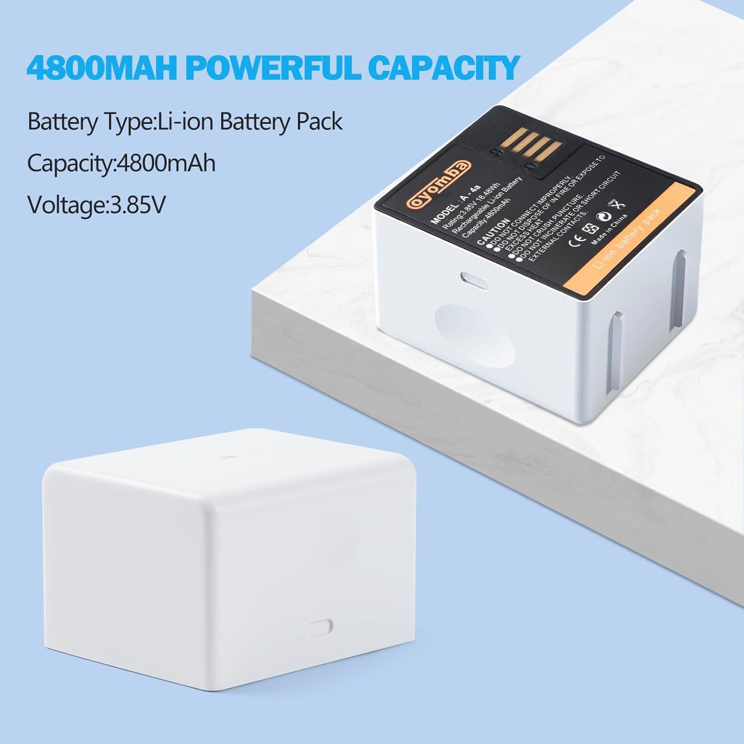 Baterías Recargables A-4a para Arlo Pro 3/4/5S 2K - Paquete de 2