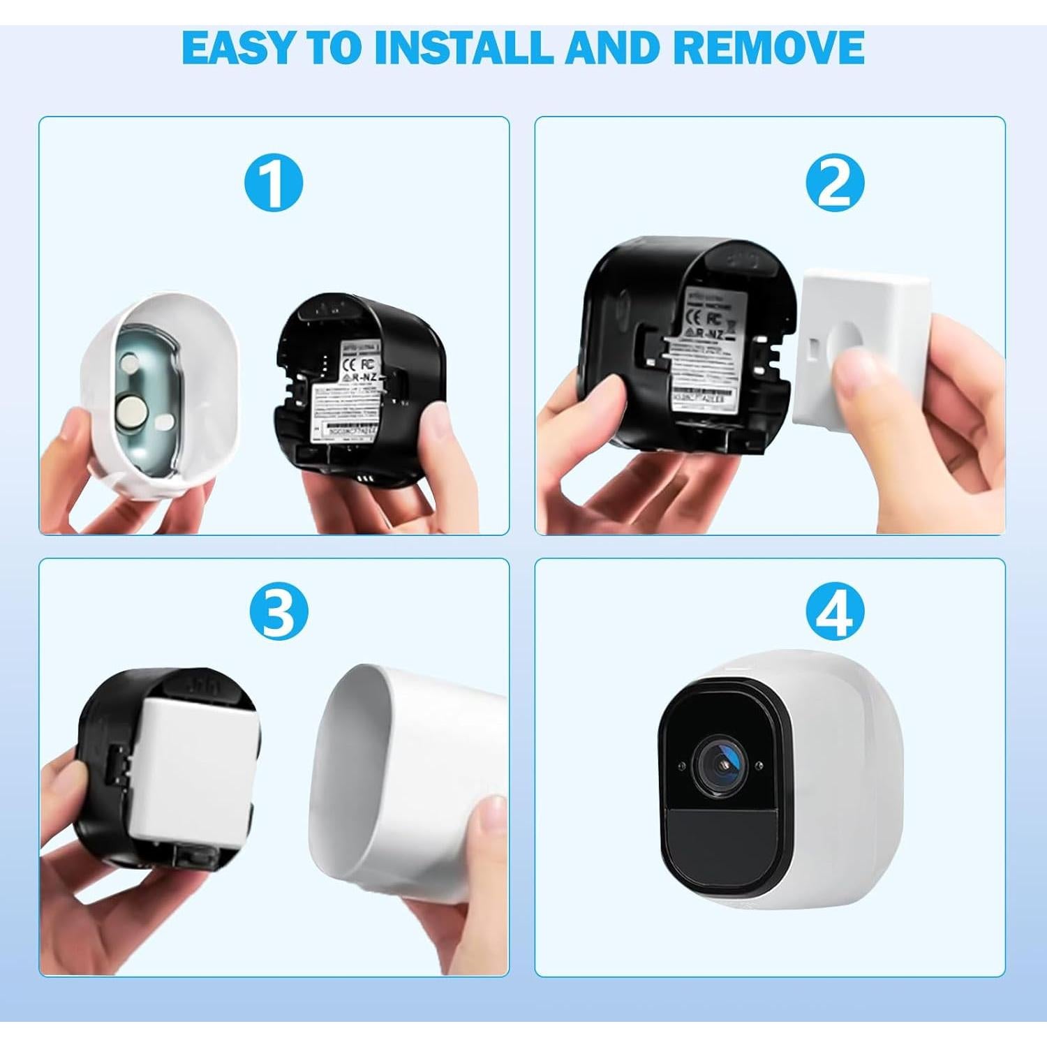 Baterías Recargables A-4a para Arlo Pro 3/4/5S 2K - Paquete de 2