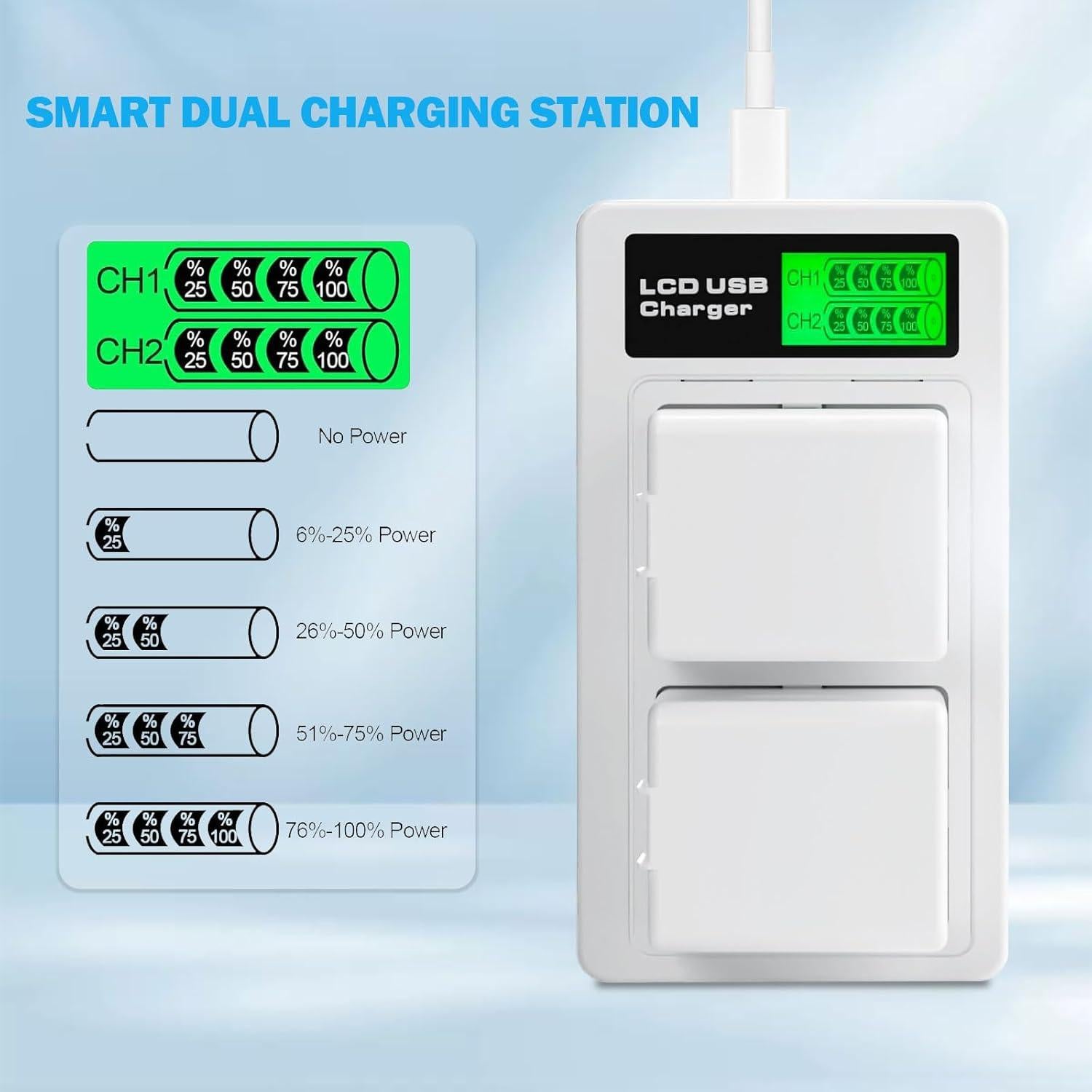 Baterías Recargables A-4a para Arlo Pro 3/4/5S 2K - Paquete de 2