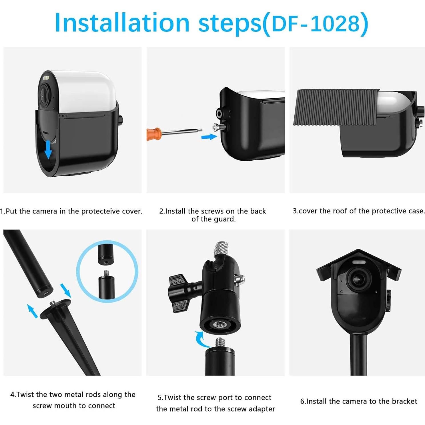Soporte de Montaje en Suelo HOLACA para Cámaras Arlo - Ajustable 360°