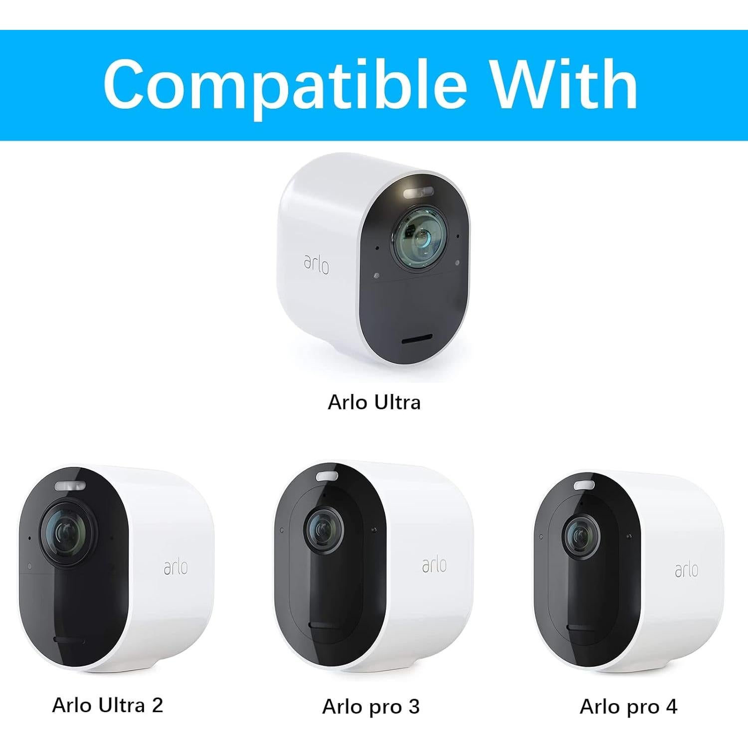 Soporte de Montaje en Suelo HOLACA para Cámaras Arlo - Ajustable 360°