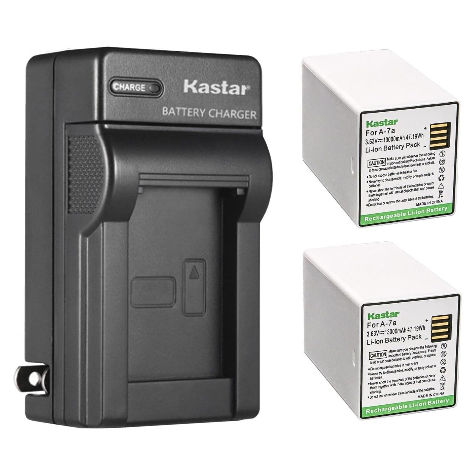 Kastar Batería y Cargador AC para Cámaras Arlo GO 2 y Pro 4