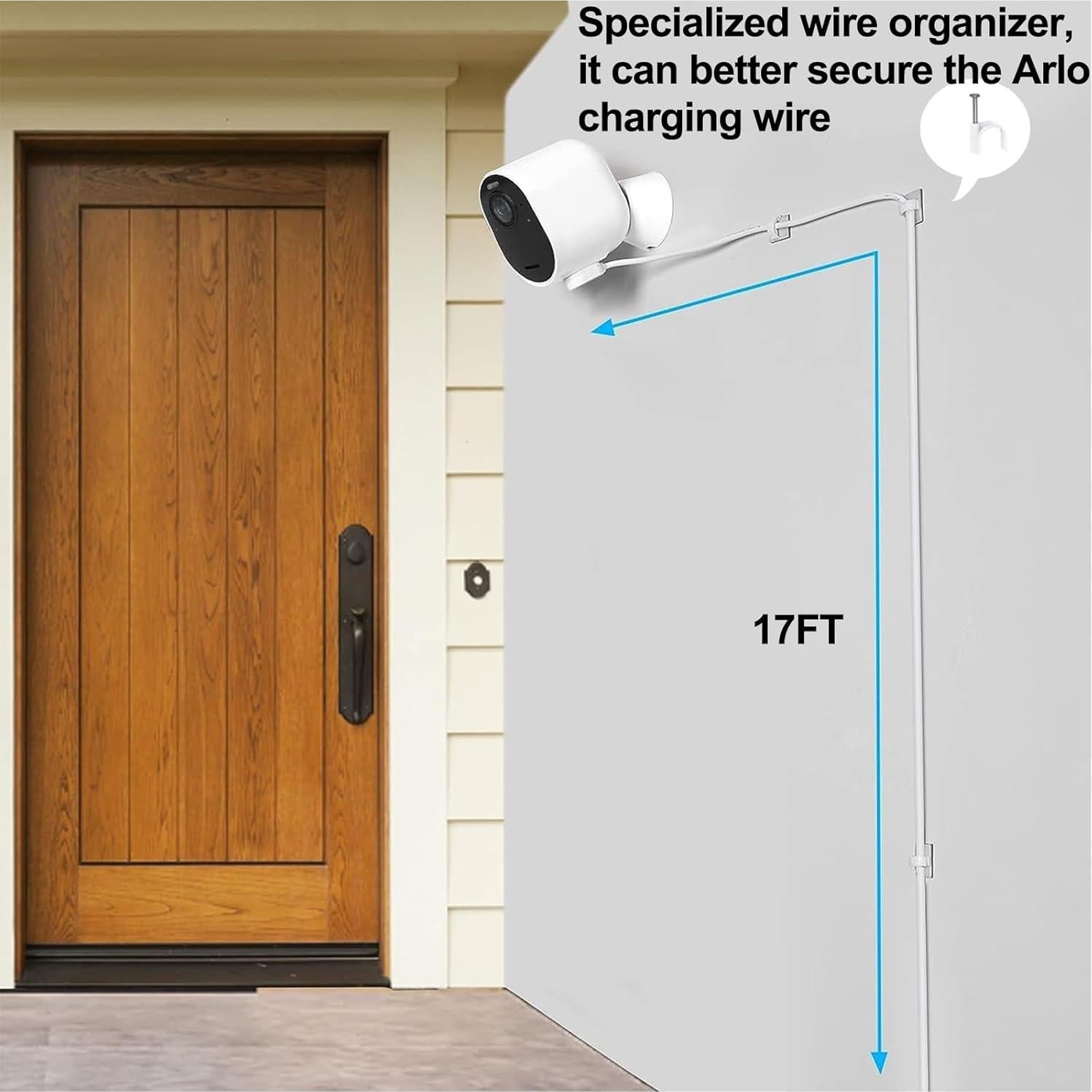 Paquete de 3 Cables de Carga Magnéticos Arlo Pro 3 y Ultra 5.2m