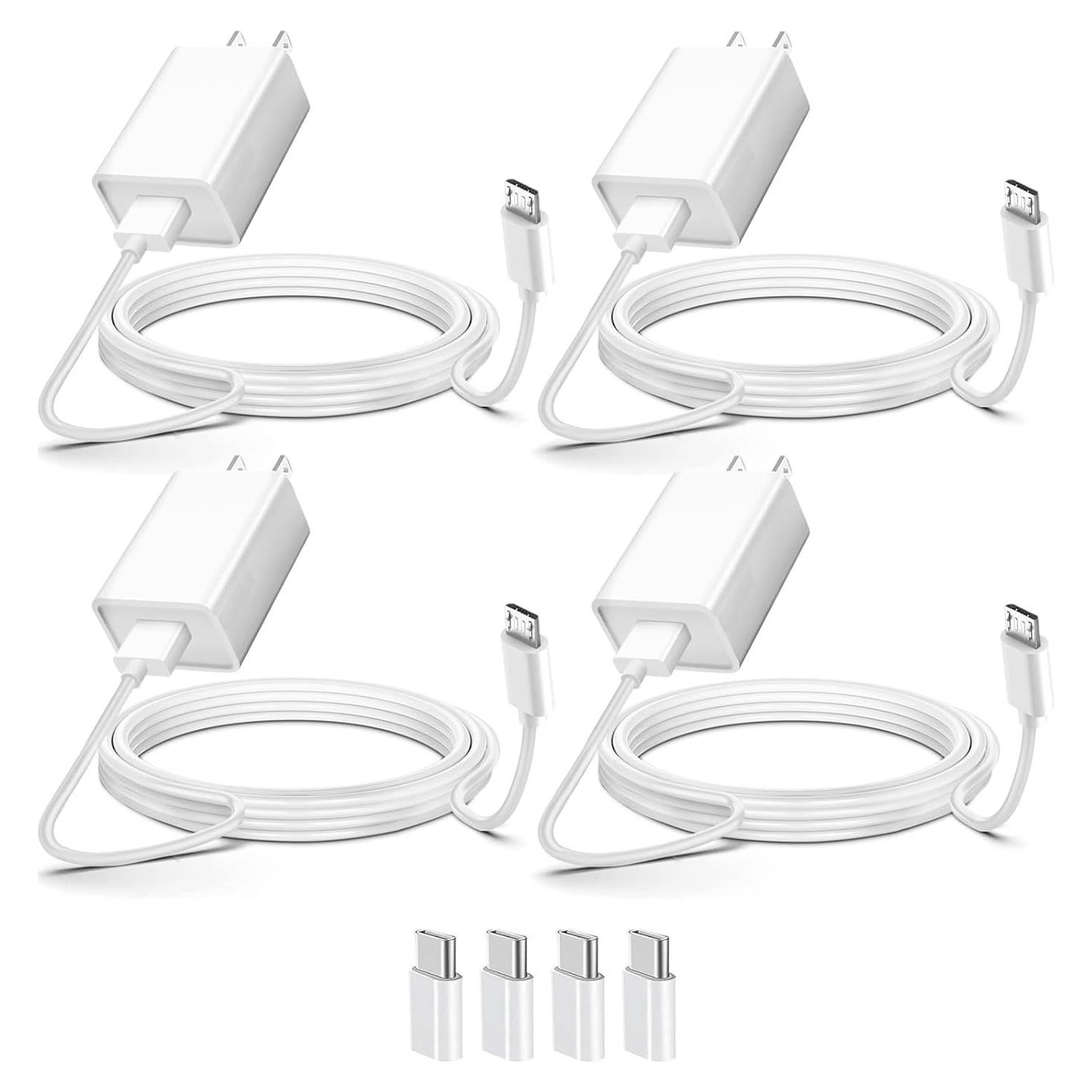 Cargador de Pared 9V Love your yy 4-Pack con Cable 5m para Arlo
