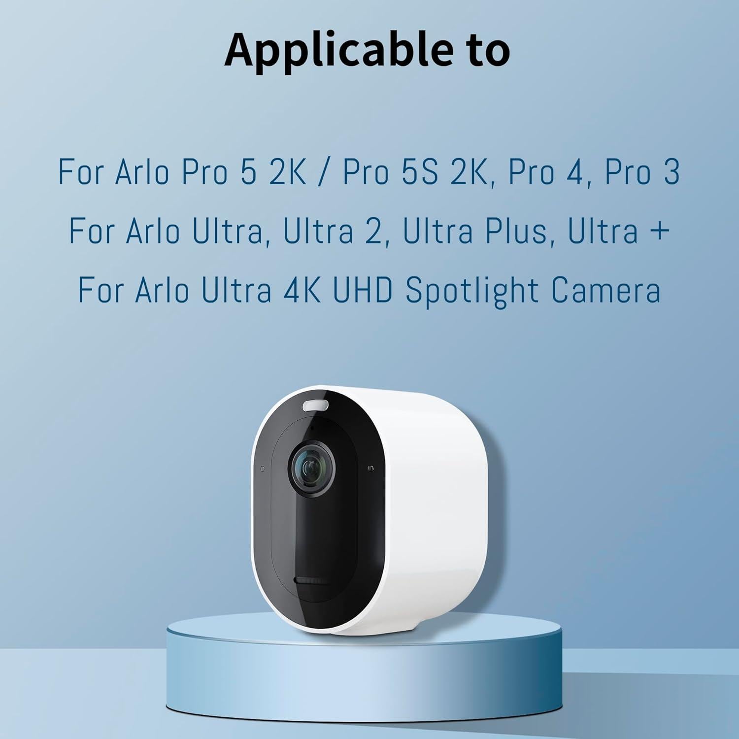 Cargadores Dual de Batería A-4A para Cámara Arlo Pro 3/4/Ultra