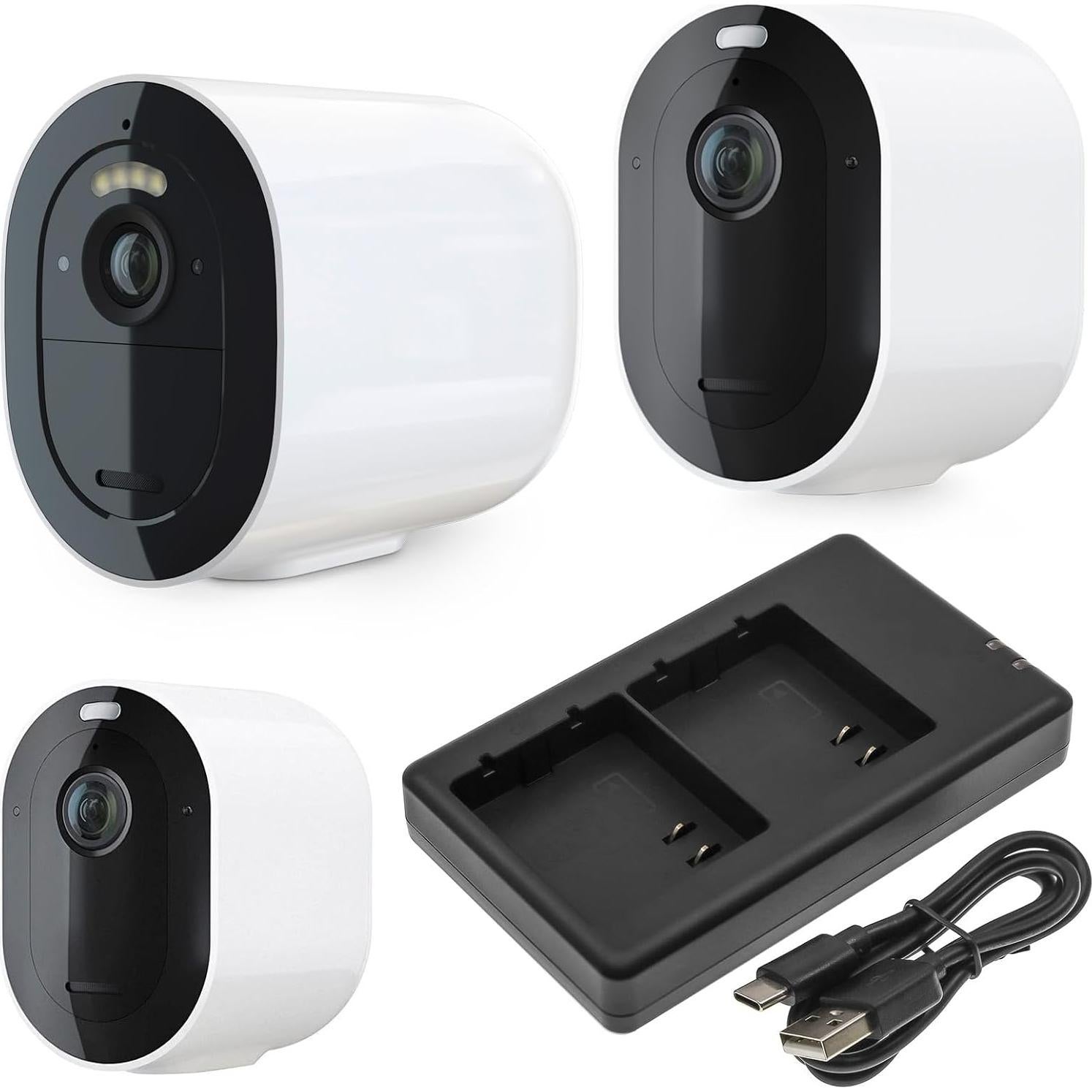 Cargador Rápido KASLNOUO para Arlo Go 2 Pro 3 4 XL