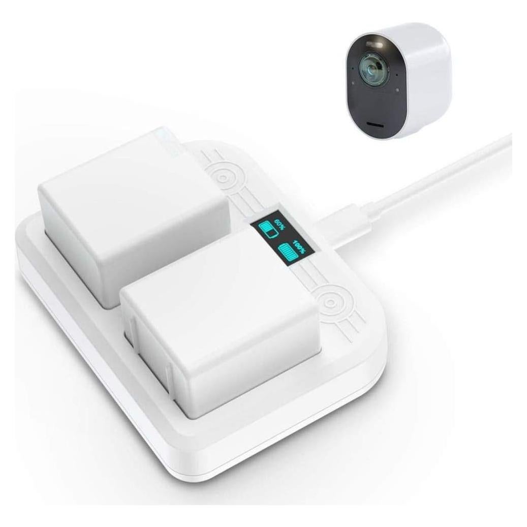 Estación de Carga Doble HOLACA para Baterías Arlo Pro 3/Ultra