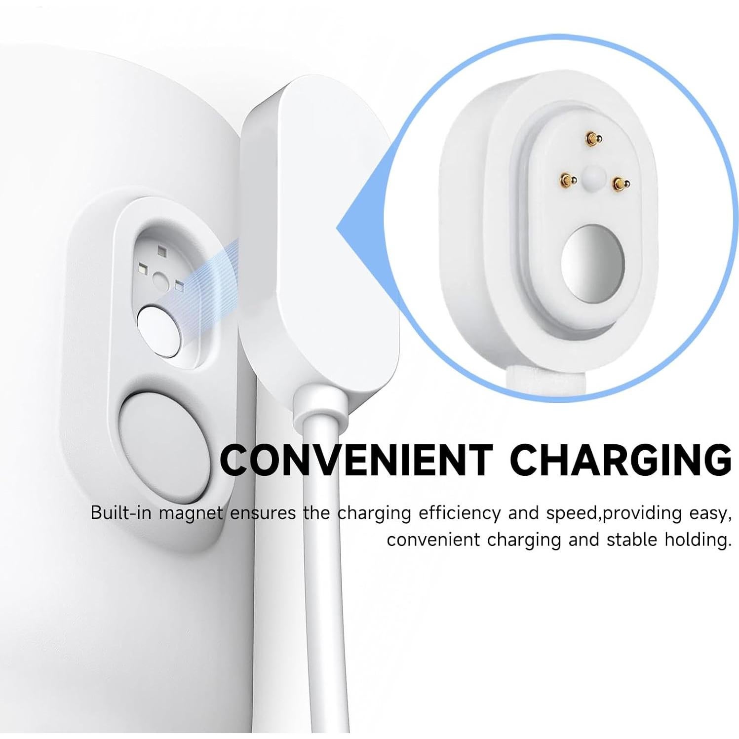 Cables de Carga Magnéticos Arlo Pro 5S 2K - Paquete de 2, 3m