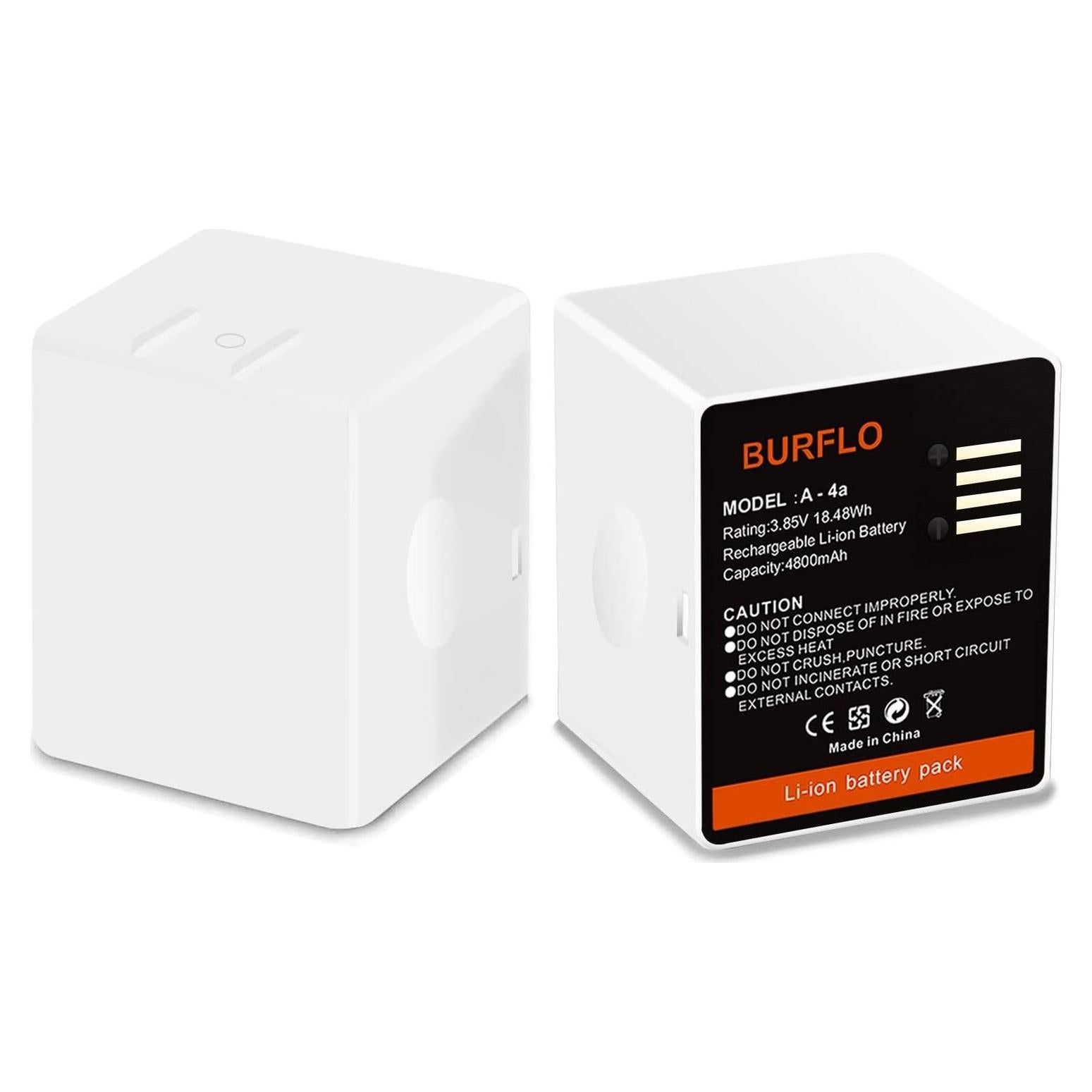 Paquete de 2 Baterías Recargables Arlo Pro 5 2K/5S 2K 4800mAh