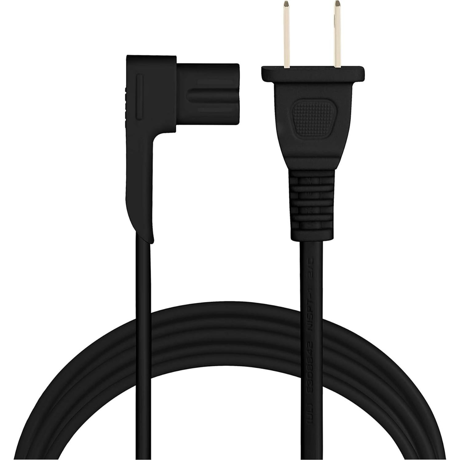Cable de Alimentación Extra Largo Vebner 7.62m Negro para Sonos