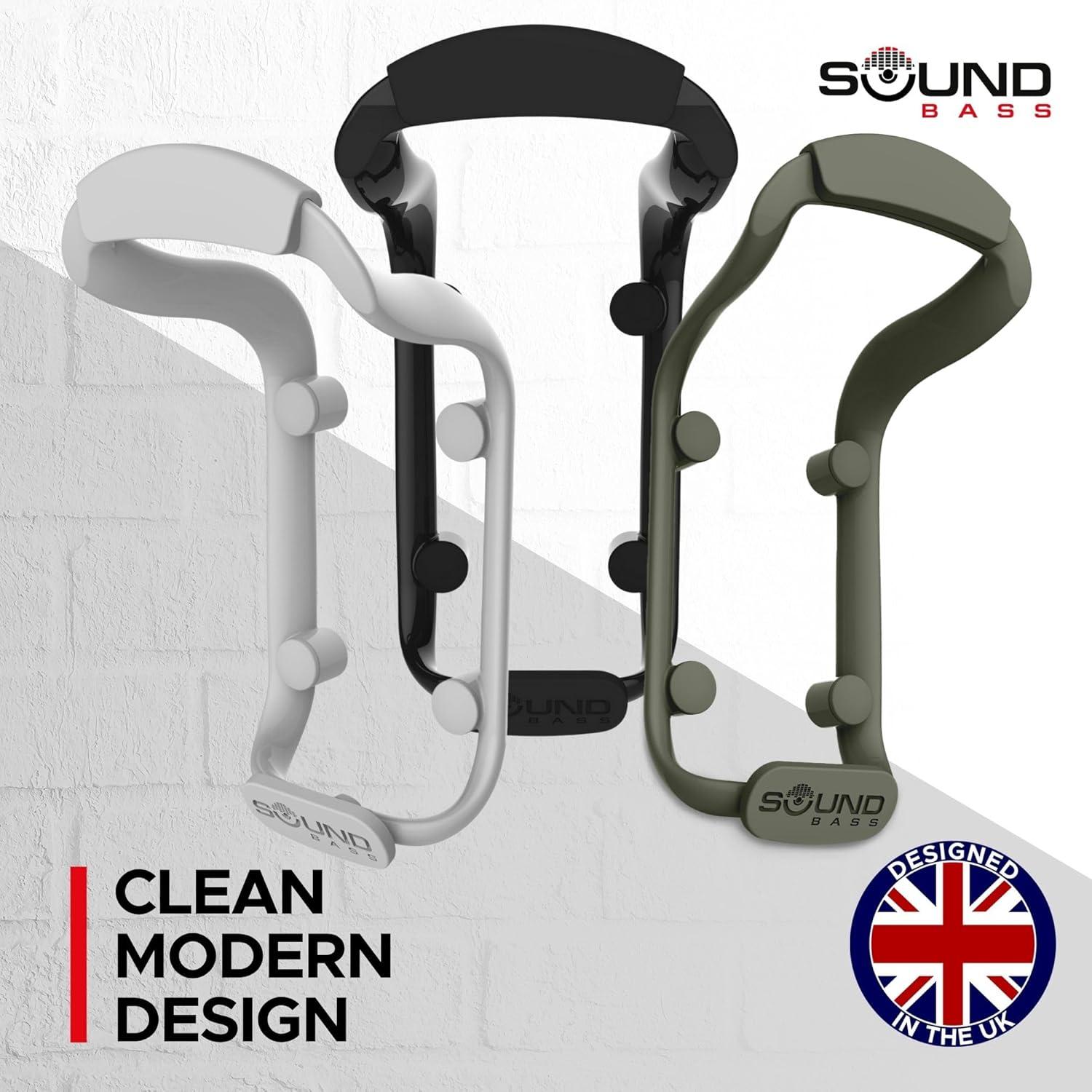 Soporte de pared Soundbass para altavoz Sonos Move 1 y 2, negro